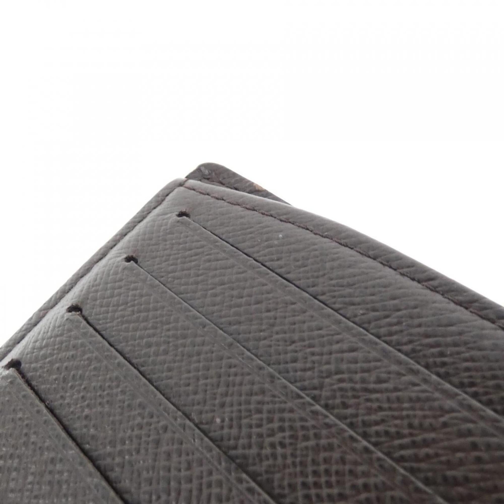 Louis Vuitton Ebene Coated Canvas Wallet (Bi-Fold) (Pre-Owned)