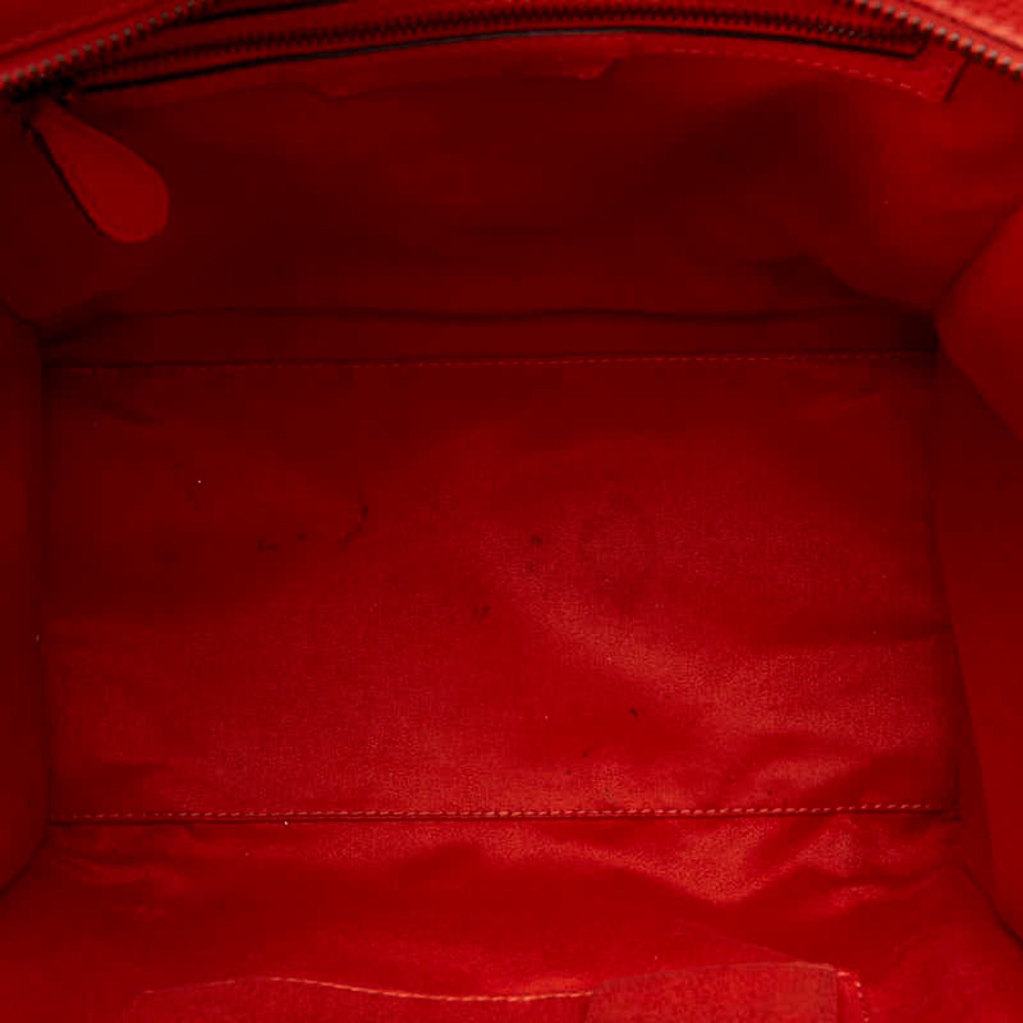 Celine Orange Leather Handbag (Pre-Owned)