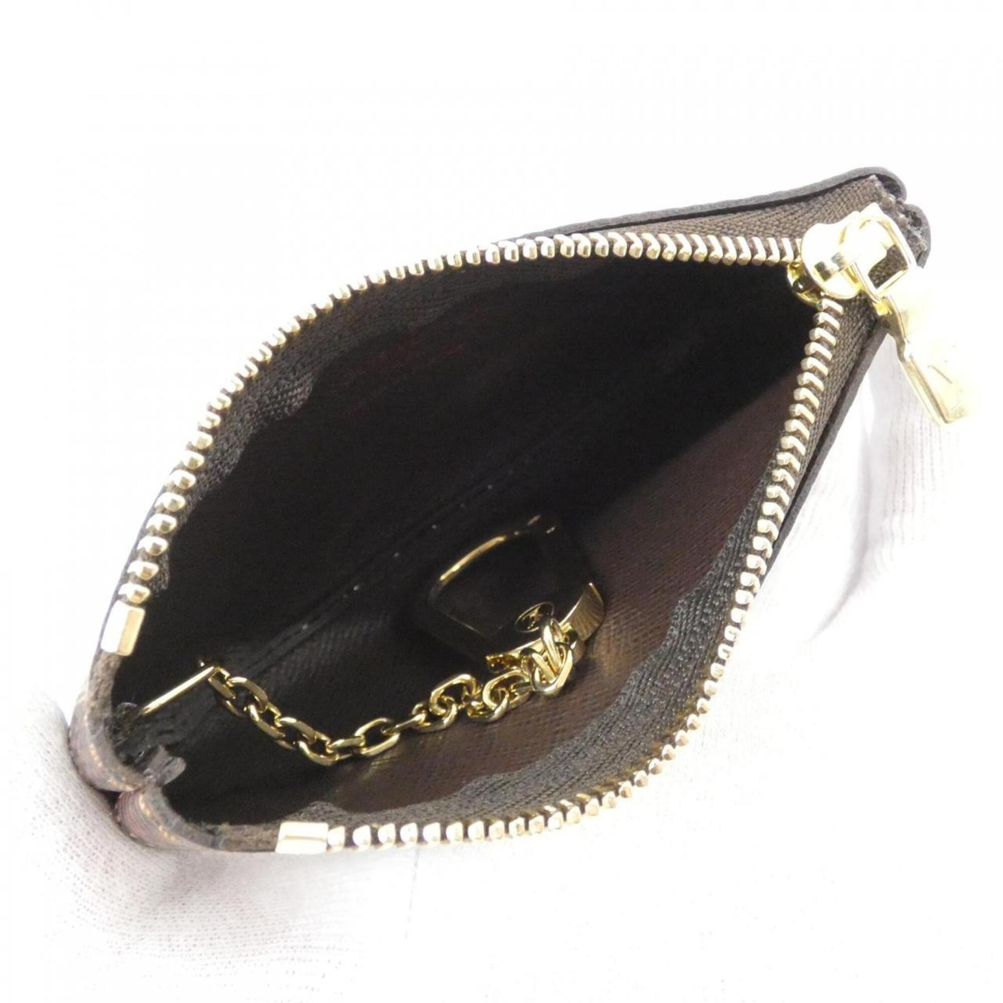 Louis Vuitton Ebene Coated Canvas Coin Purse/Coin Case (Pre-Owned)