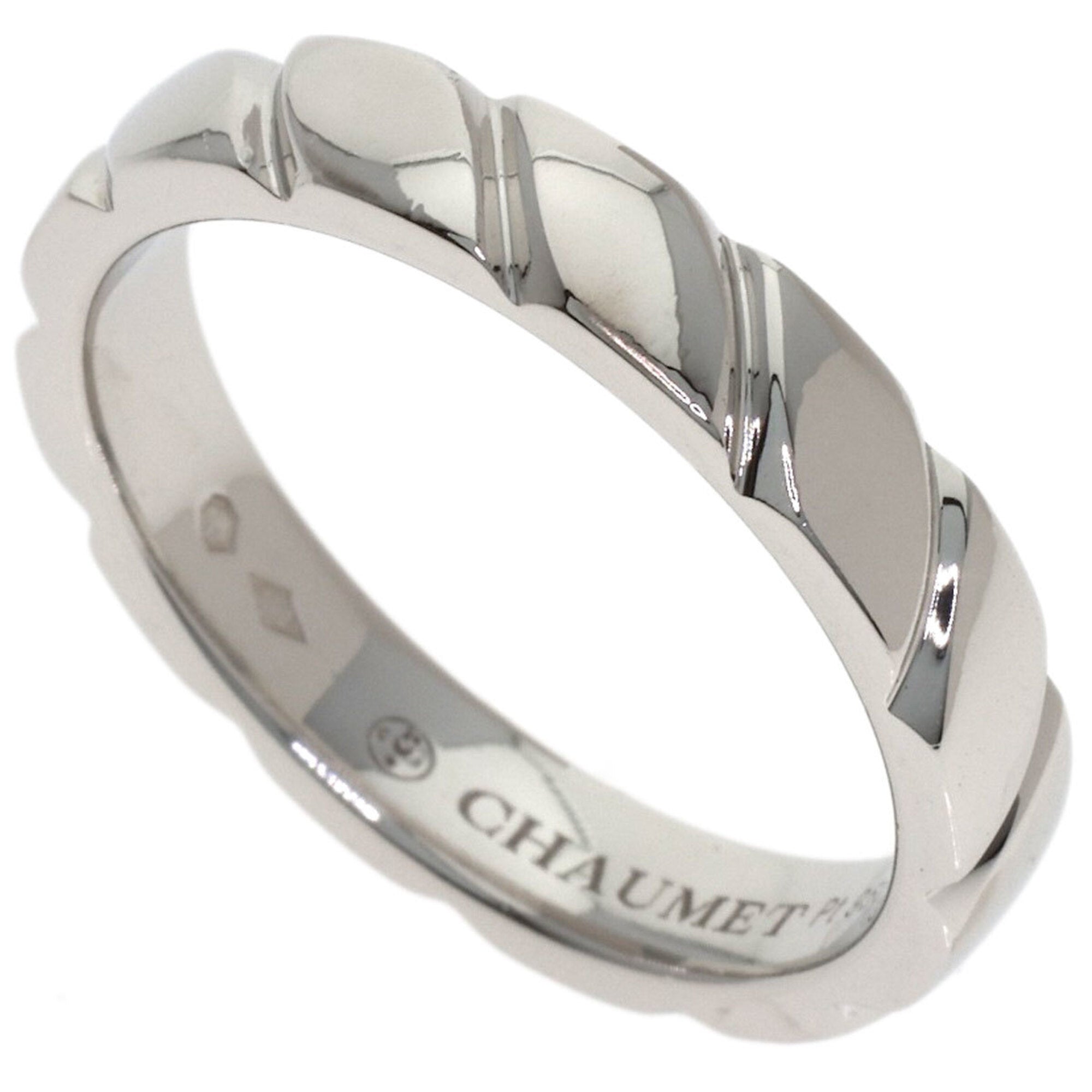 Chaumet Platinum 950 Band Ring (Pre-Owned)