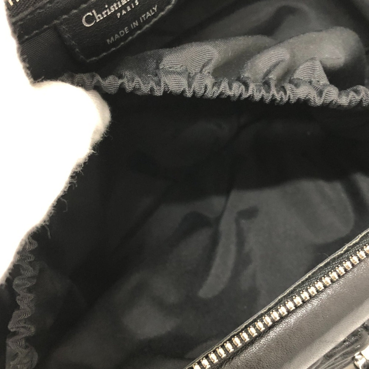 Christian Dior Black Leather Handbag (Pre-Owned)