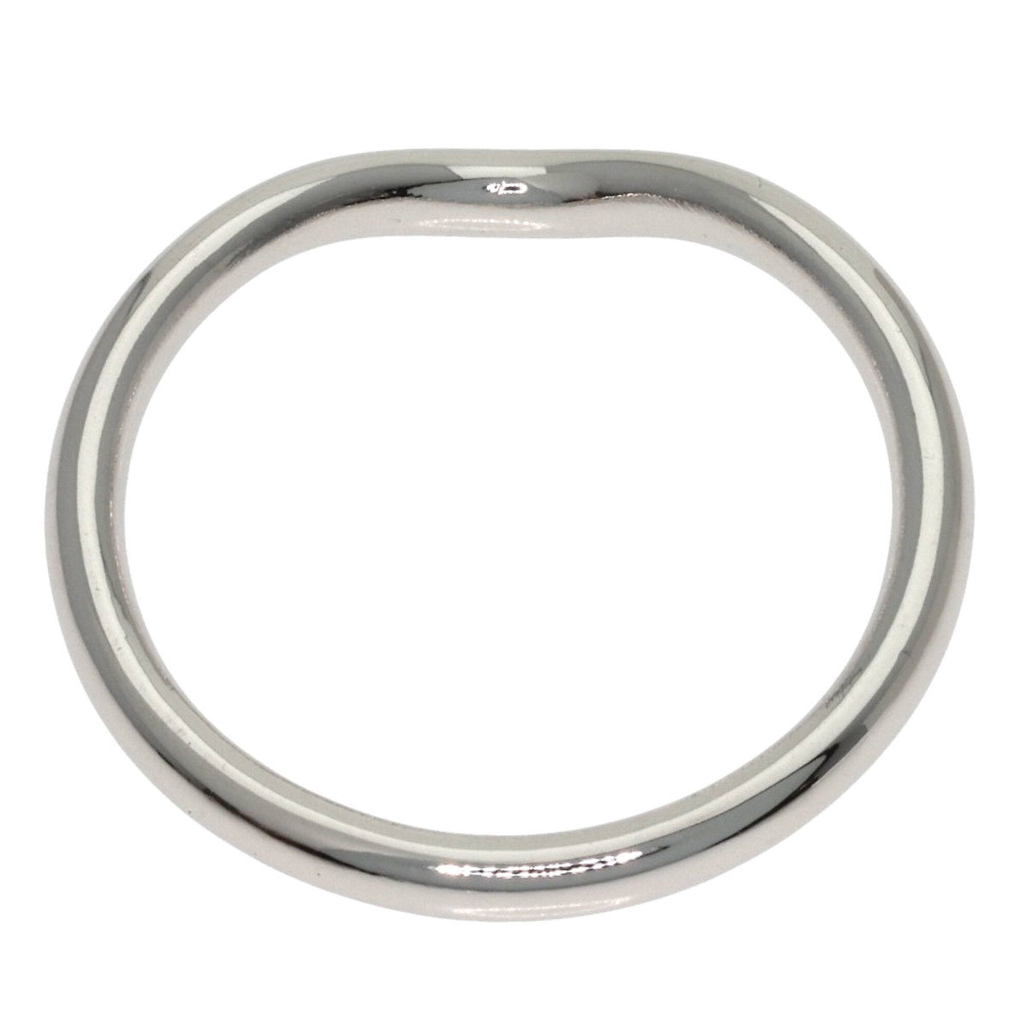 Tiffany Platinum Platinum 950 Band Ring (Pre-Owned)
