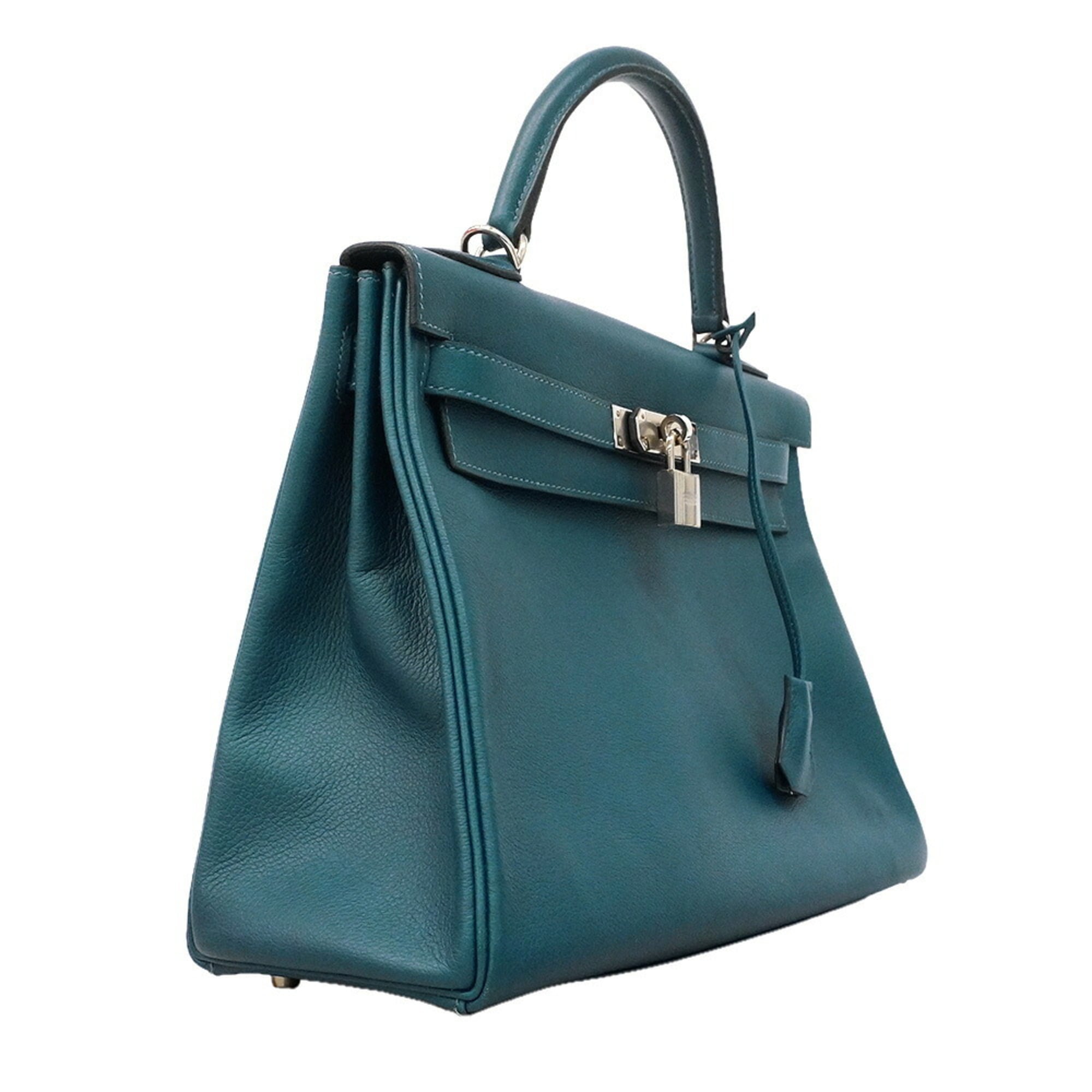 Hermes Deep Blue Handbag (Pre-Owned)