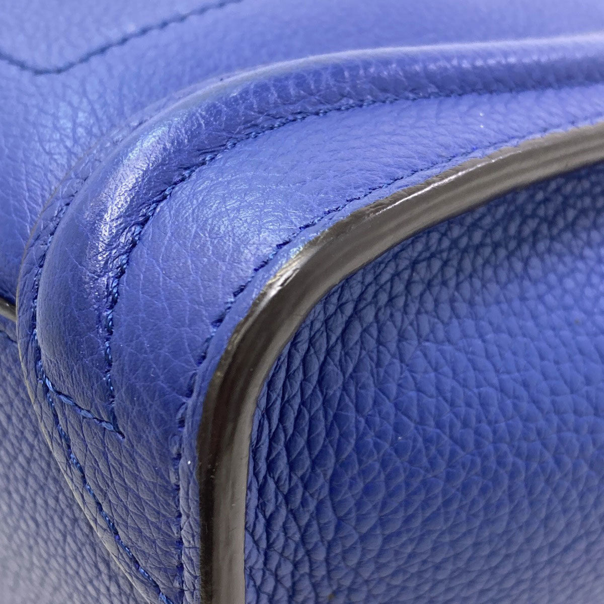 Celine Blue Leather Handbag (Pre-Owned)
