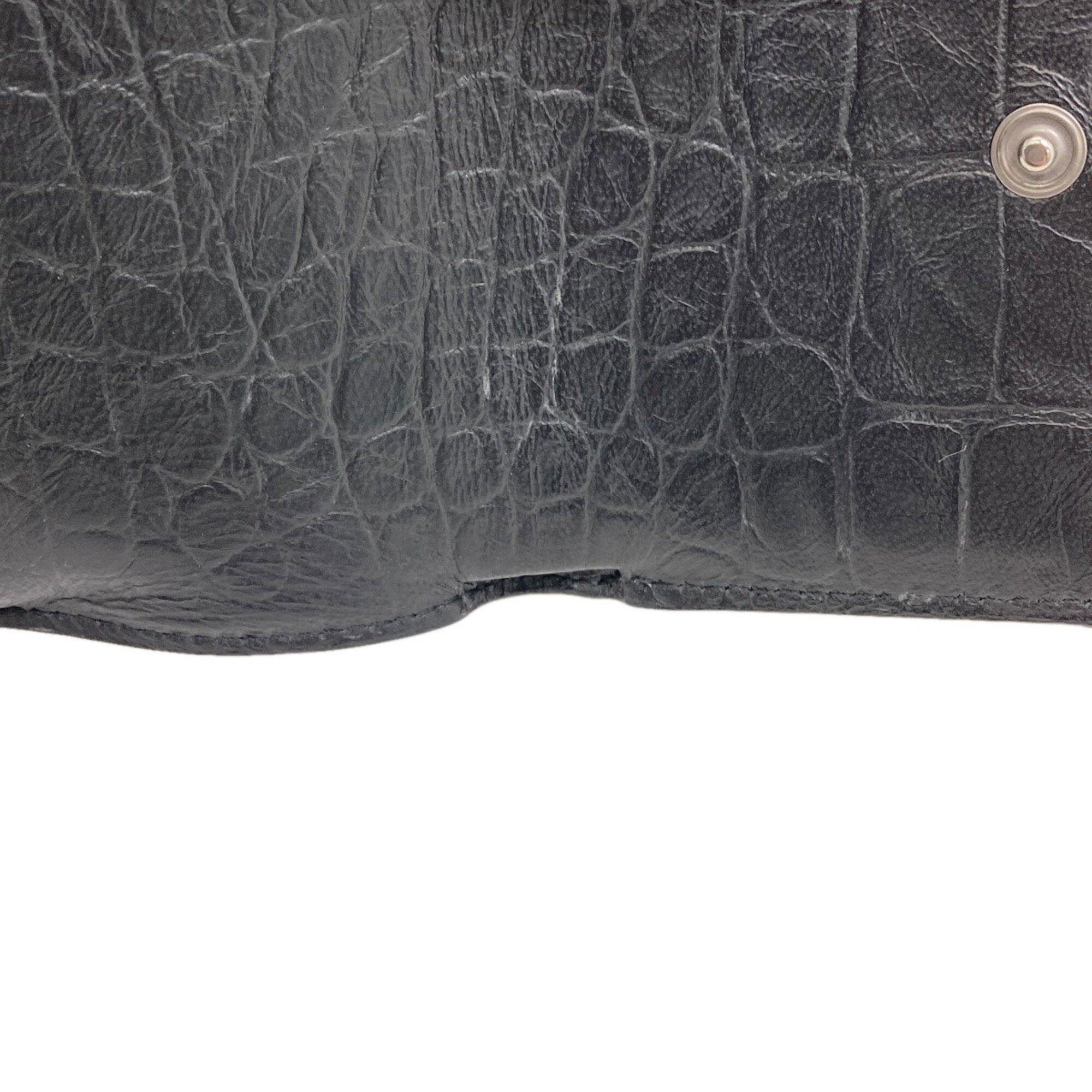 Saint Laurent Black Leather Wallet (Bi-Fold) (Pre-Owned)