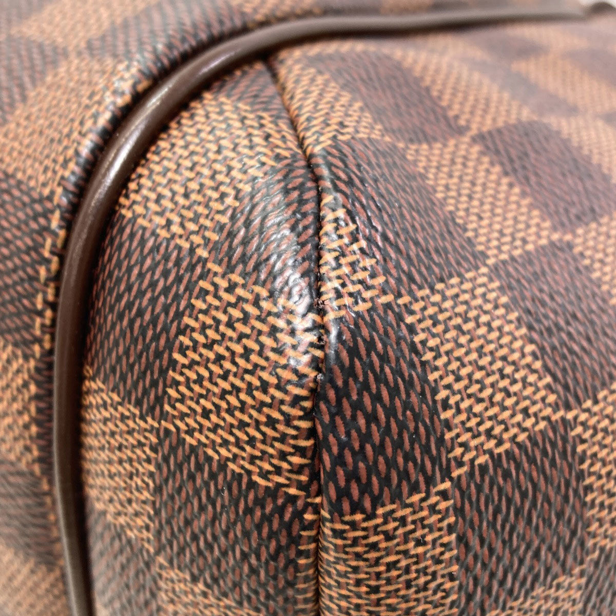 Louis Vuitton Damier Canvas Ebene Damier Canvas Tote Bag (Pre-Owned)