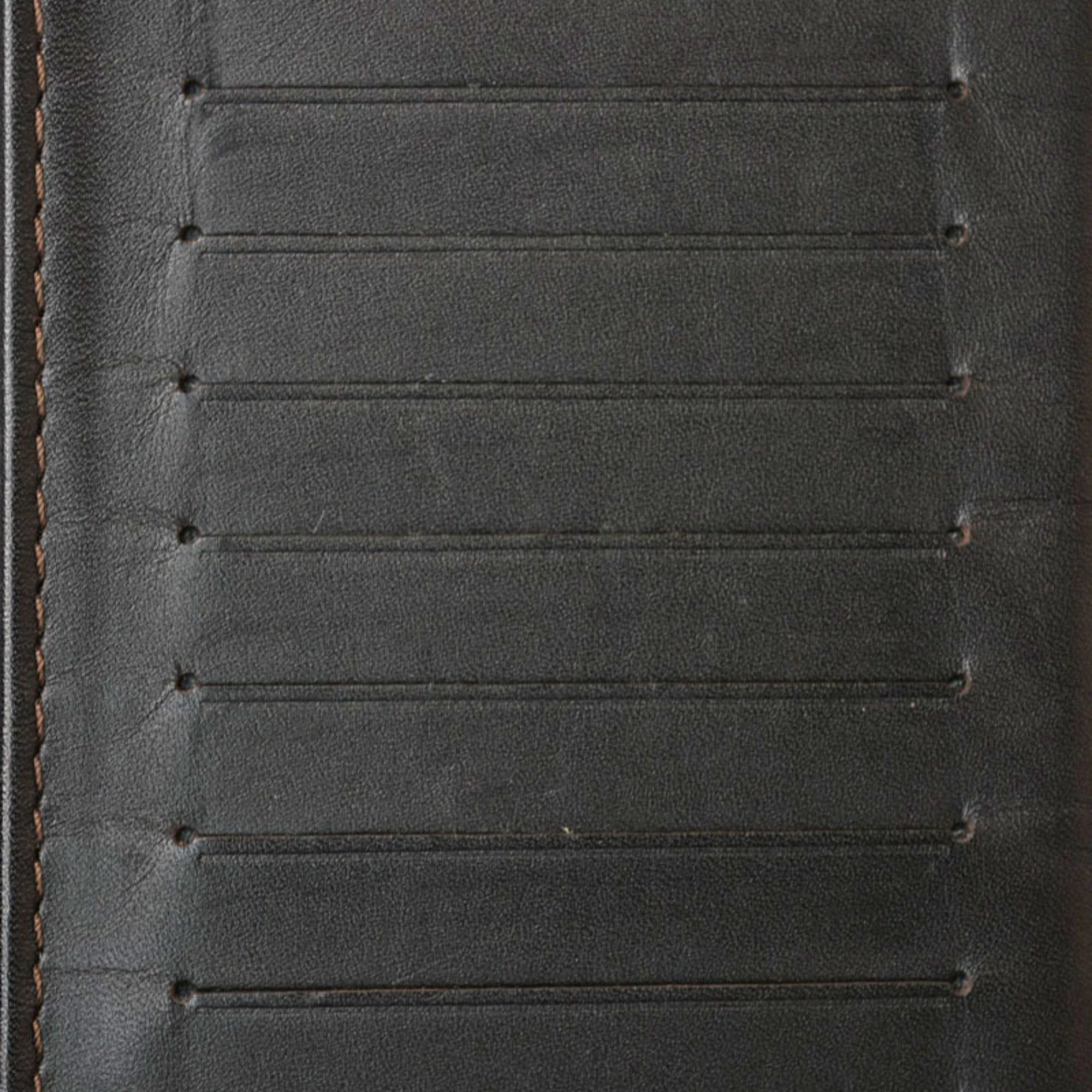 Louis Vuitton Utah Coffee Dark Brown Utah Leather Long Wallet (Bi-Fold) (Pre-Owned)