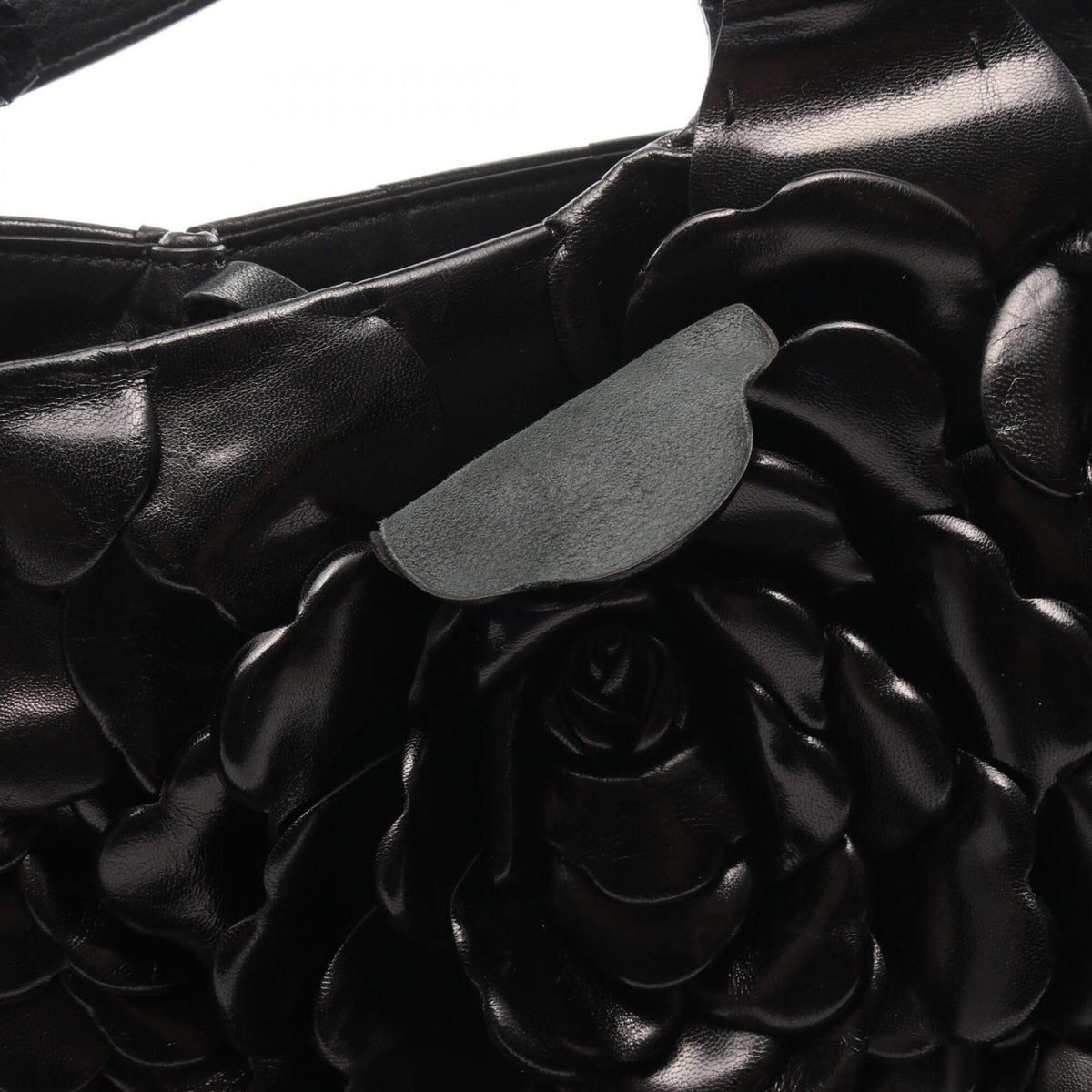 Valentino Black Leather Handbag (Pre-Owned)