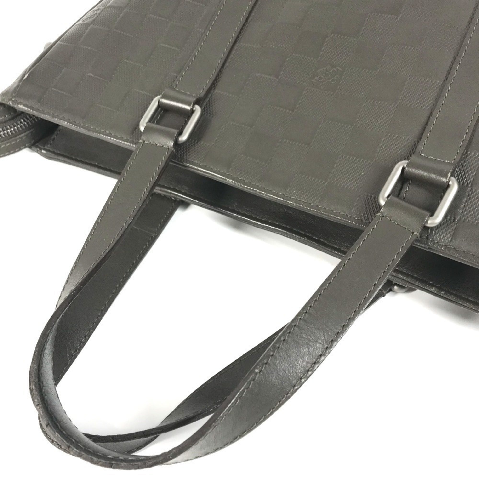 Louis Vuitton Brown Damier Canvas Infini Damier Infini Handbag Tote Bag (Pre-Owned)