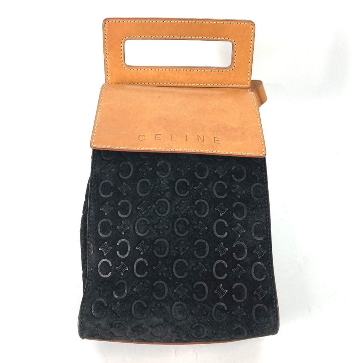 Celine Brown Leather Shoulder Bag (Pre-Owned)