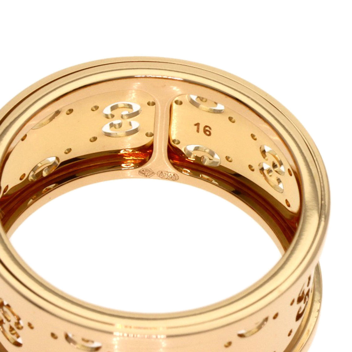Gucci Pink Gold (18K) Band Ring (Pre-Owned)