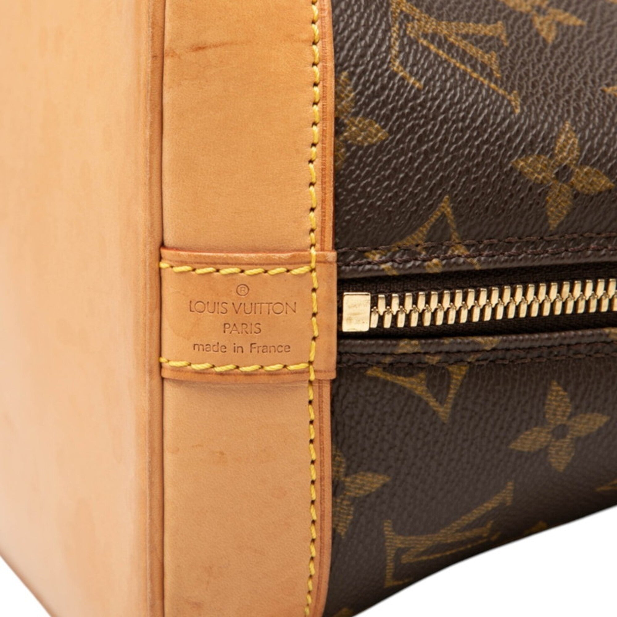 Louis Vuitton Monogram Brown Pvc Leather Handbag (Pre-Owned)