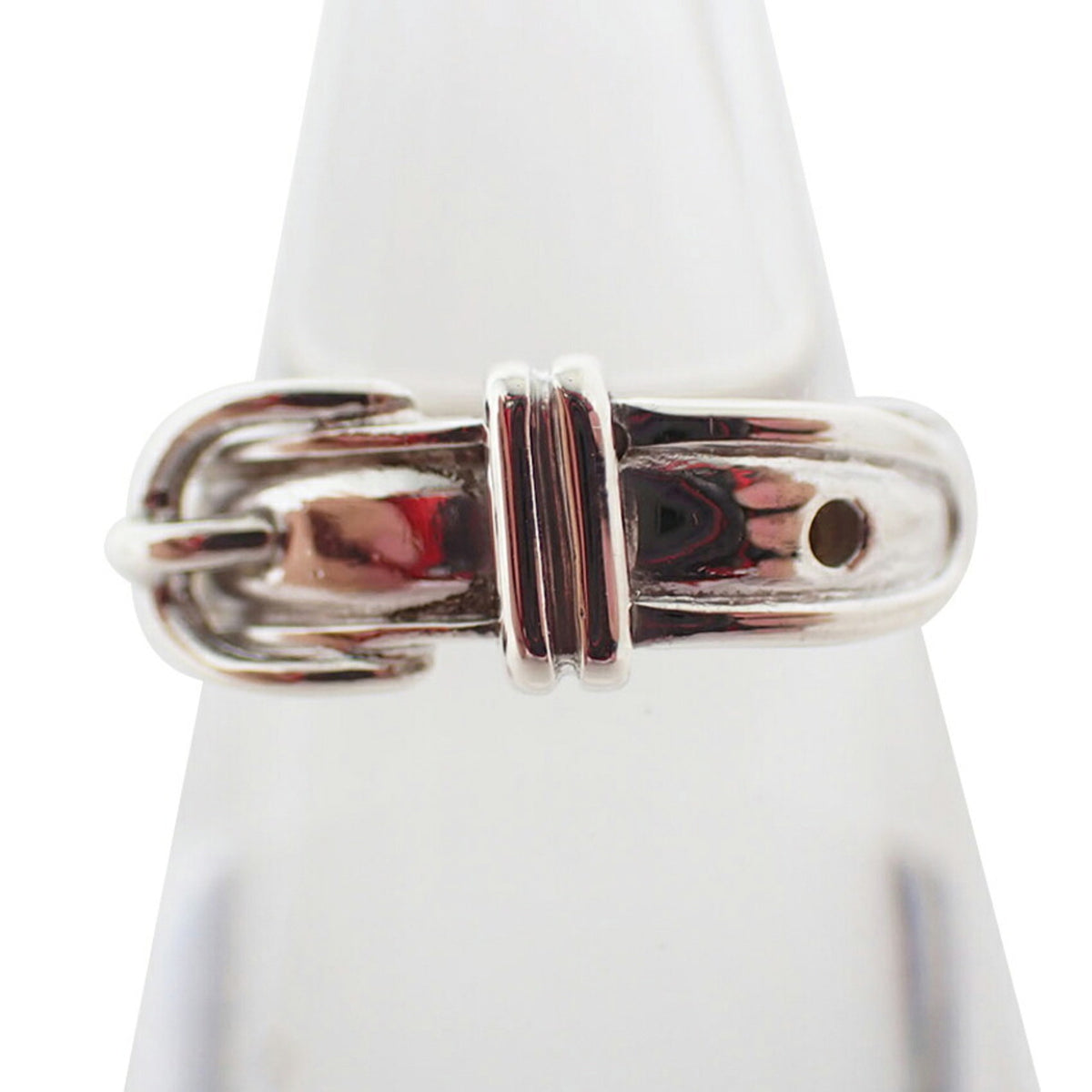Hermes Sterling Silver 925 Band Ring (Pre-Owned)