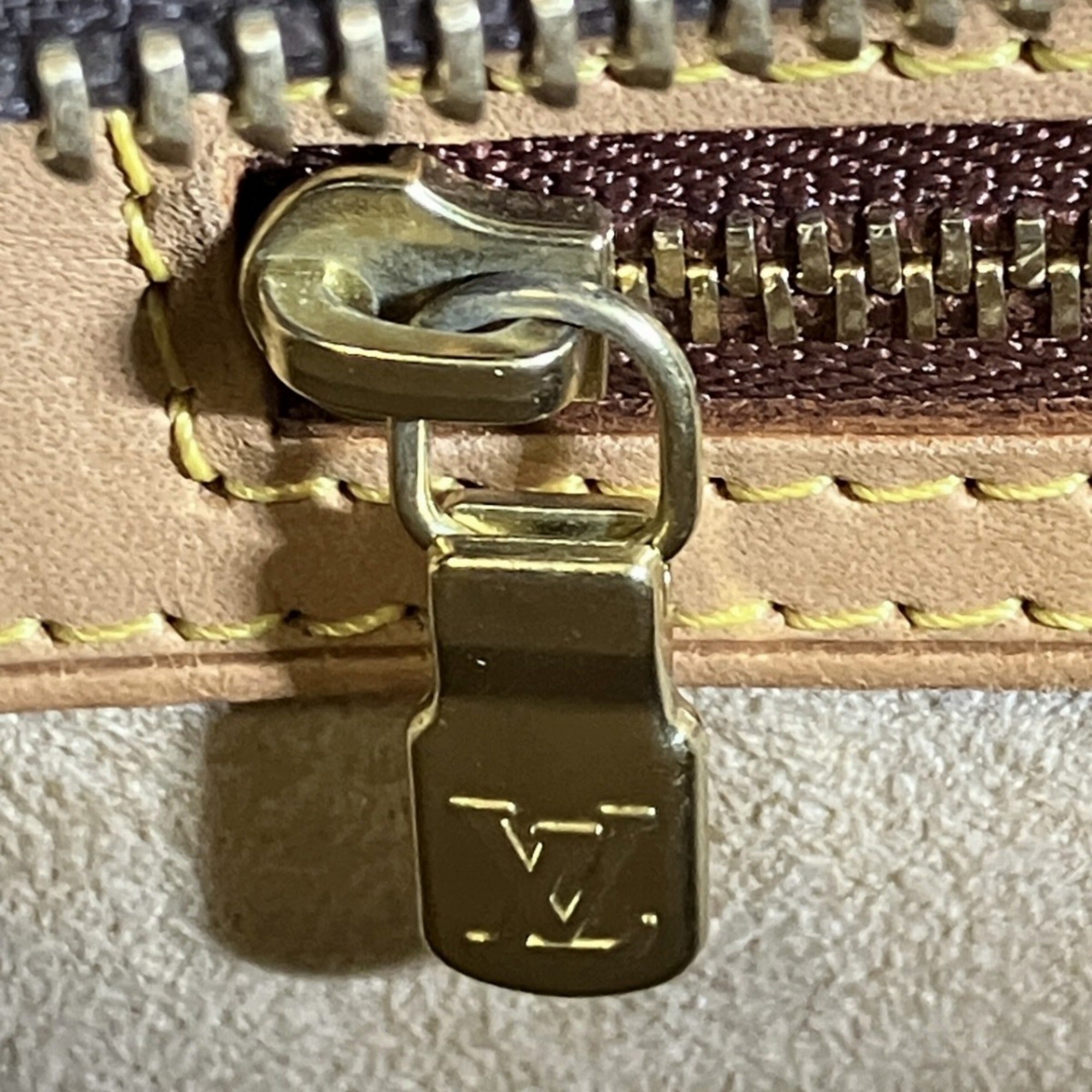 Louis Vuitton Brown Monogram Canvas Pvc Coated Canvas Leather Tote Bag (Pre-Owned)