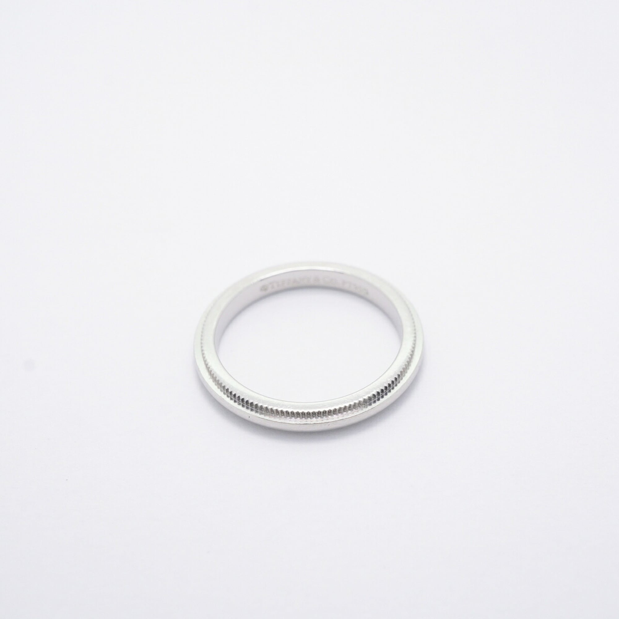 Tiffany Platinum 950 Band Ring (Pre-Owned)
