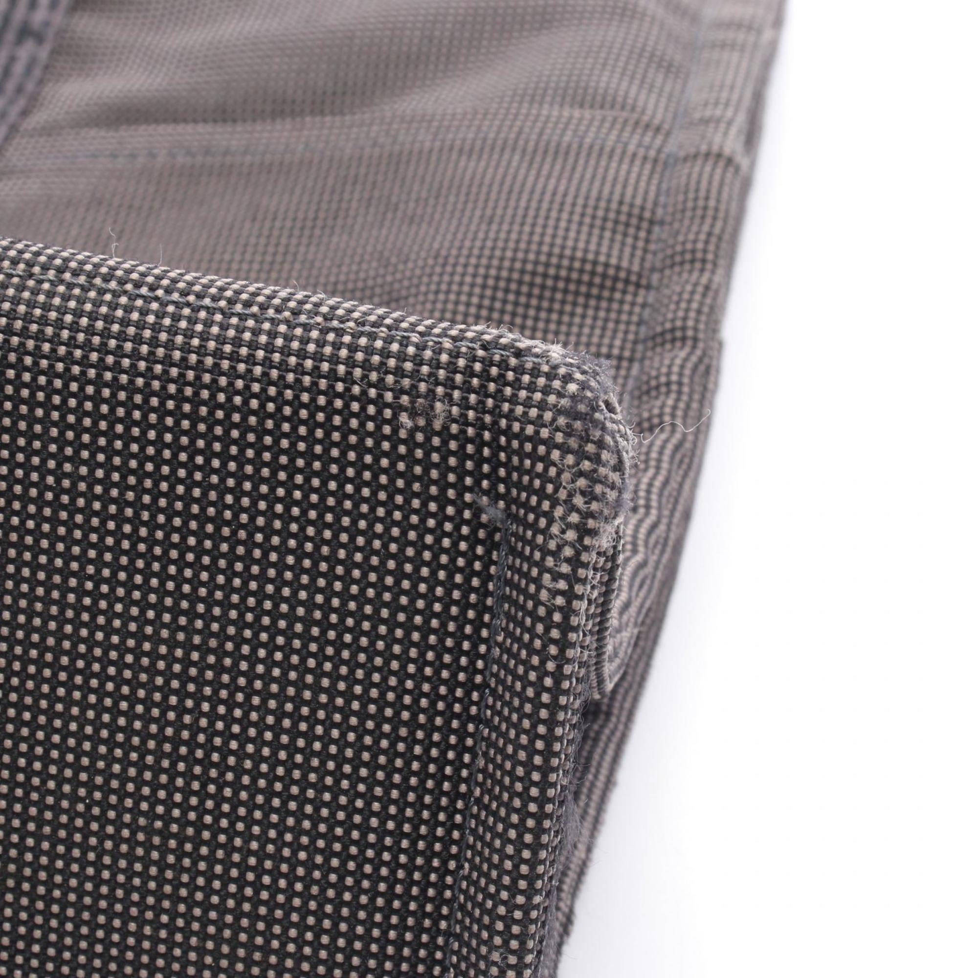 Hermes Gray Nylon Canvas Canvas Tote Bag (Pre-Owned)