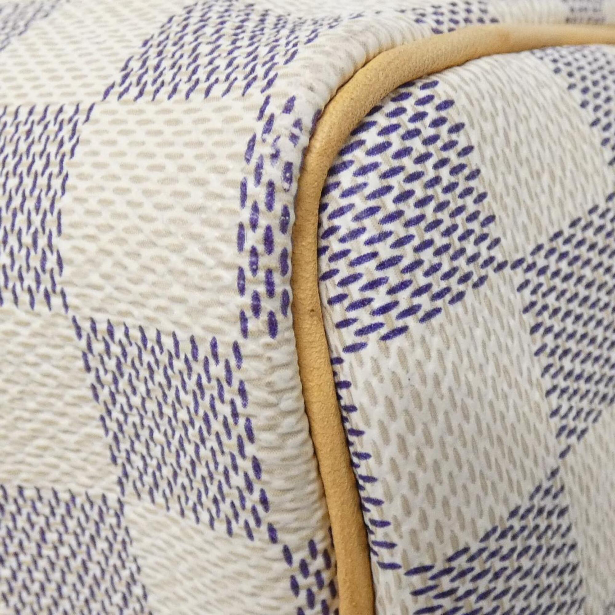 Louis Vuitton Azur Coated Canvas Boston Bag (Pre-Owned)