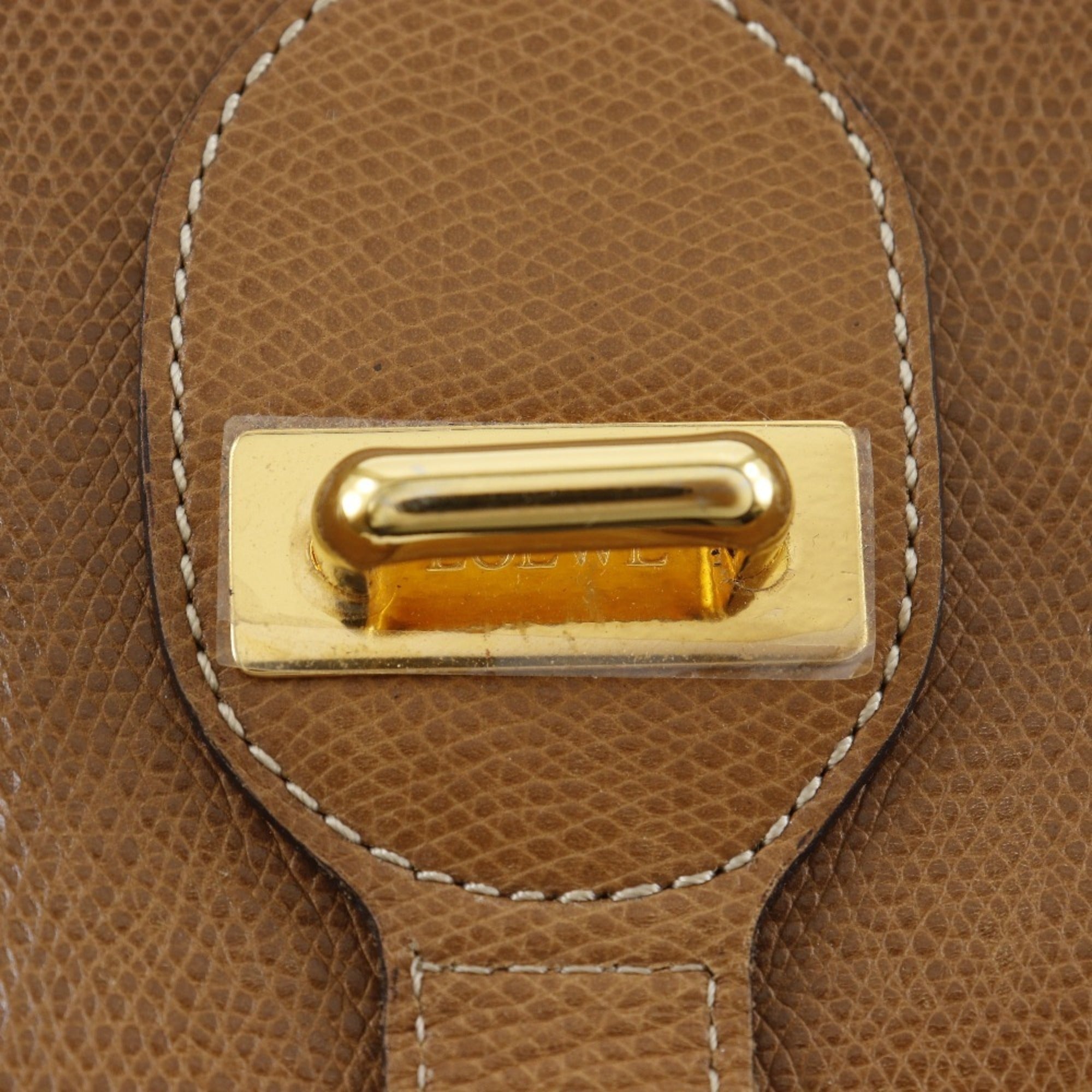 Loewe Brown Leather Shoulder Bag (Pre-Owned)