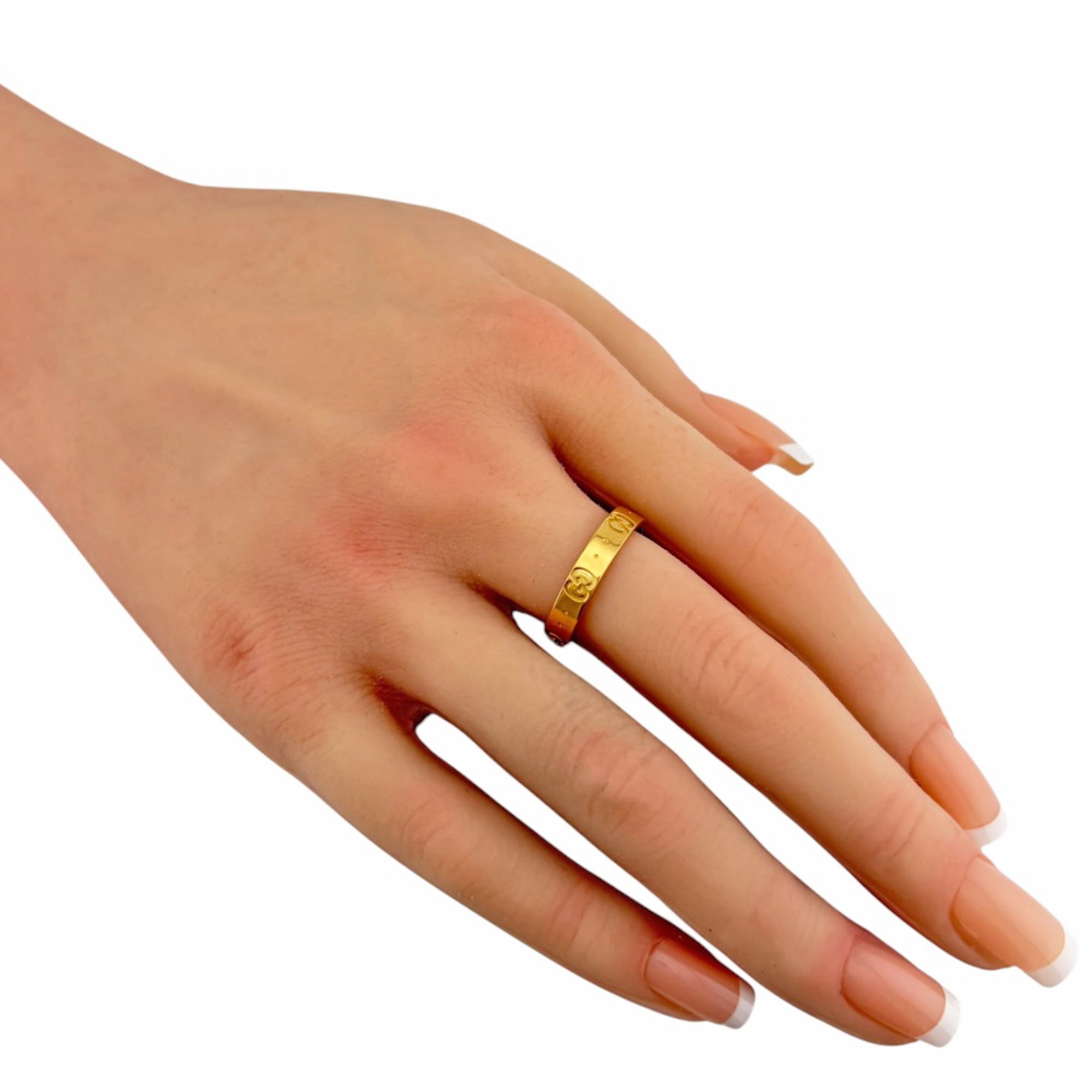 Gucci Yellow Gold Yellow Gold (18K) Band Ring (Pre-Owned)
