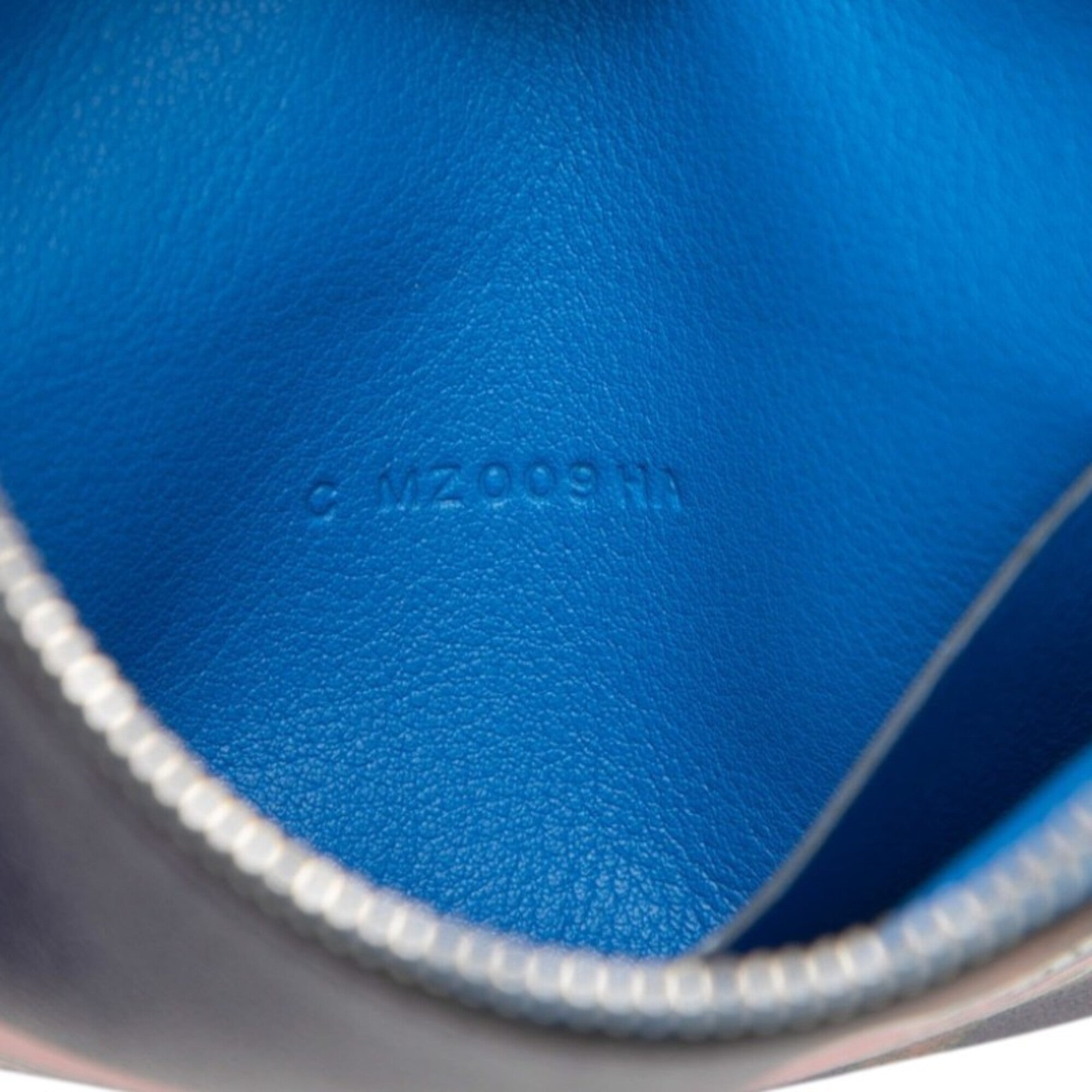 Hermes Multi-Color Navy Swift Leather Handbag Pouch Shoulder Bag (Pre-Owned)
