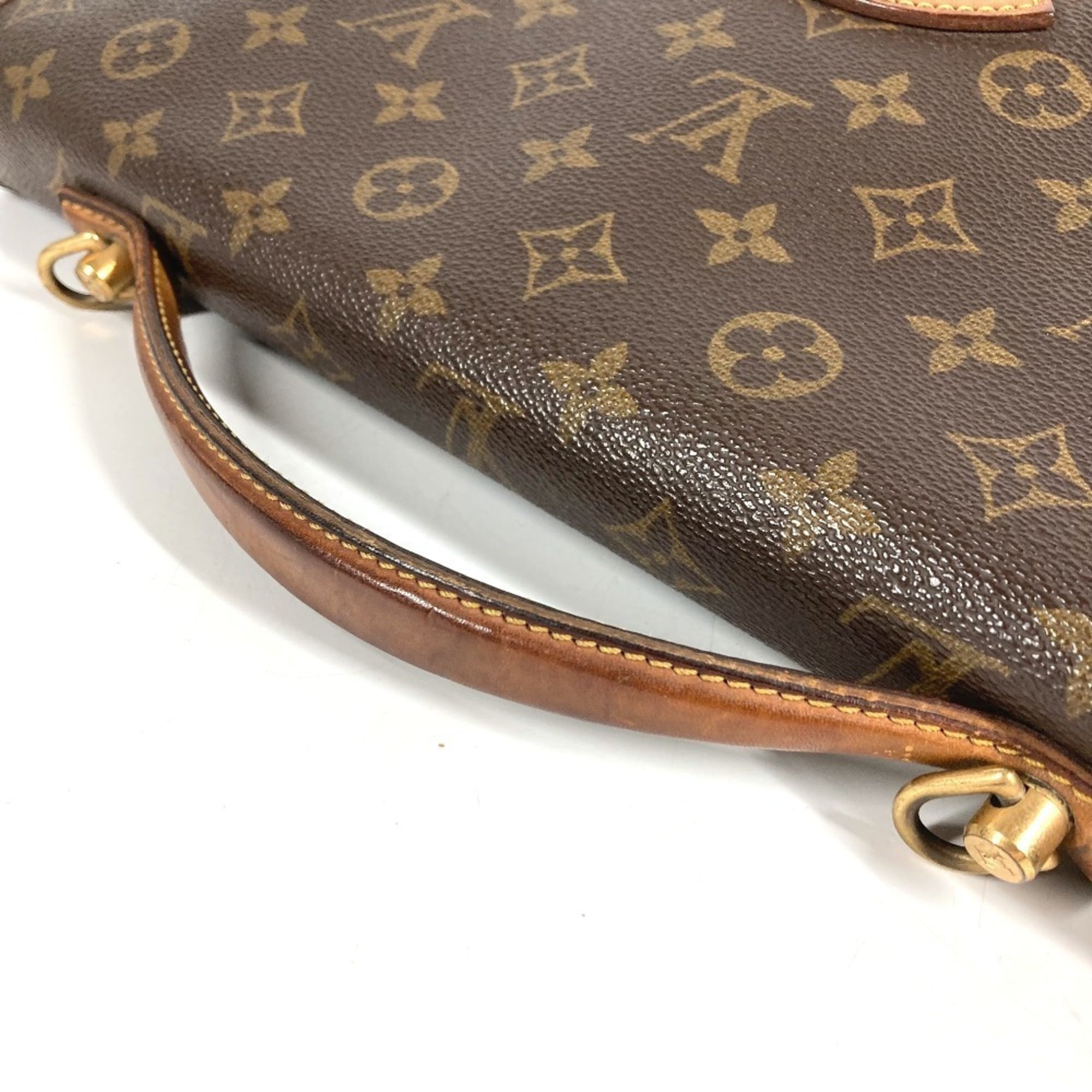 Louis Vuitton Brown Monogram Monogram Briefcase Handbag (Pre-Owned)