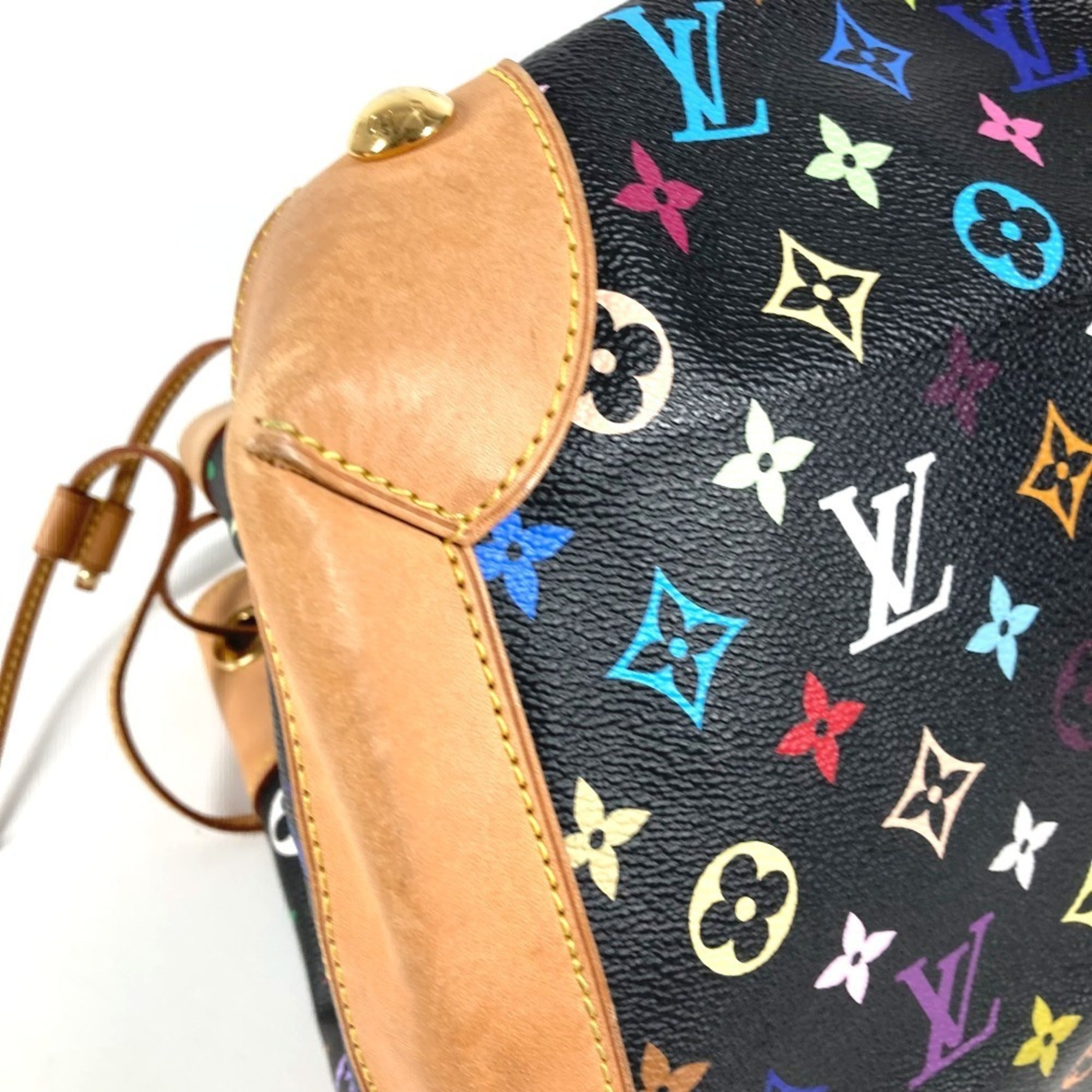 Louis Vuitton Monogram Multicolore Black Noir Monogram Multicolore Shoulder Bag Tote Bag (Pre-Owned)