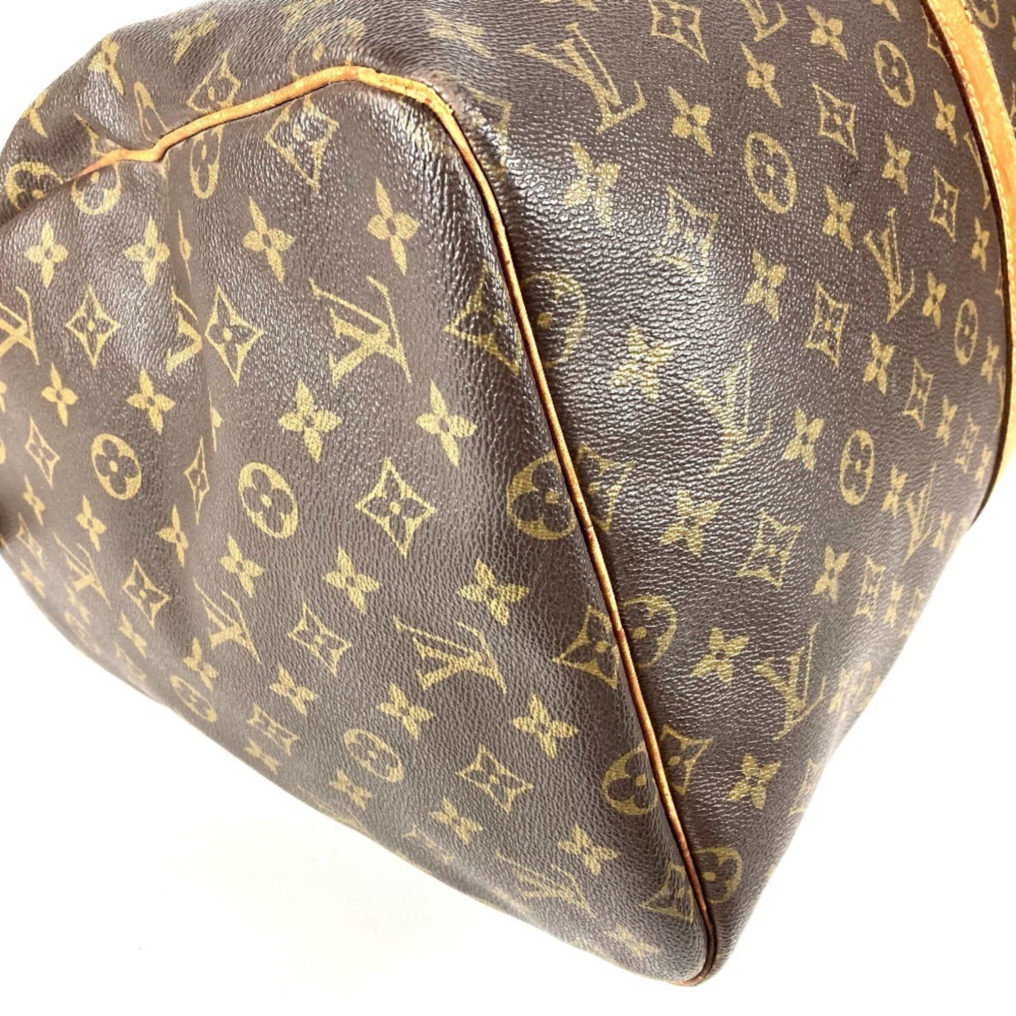 Louis Vuitton Monogram Brown Monogram Boston Bag Handbag (Pre-Owned)