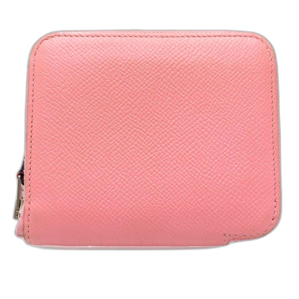Hermes Pink Epsom Leather Coin Purse/Coin Case (Pre-Owned)