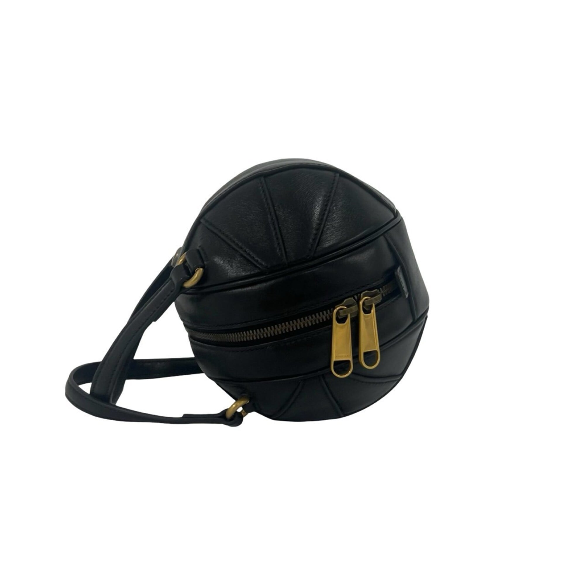 Gucci Black Leather Handbag Shoulder Bag (Pre-Owned)