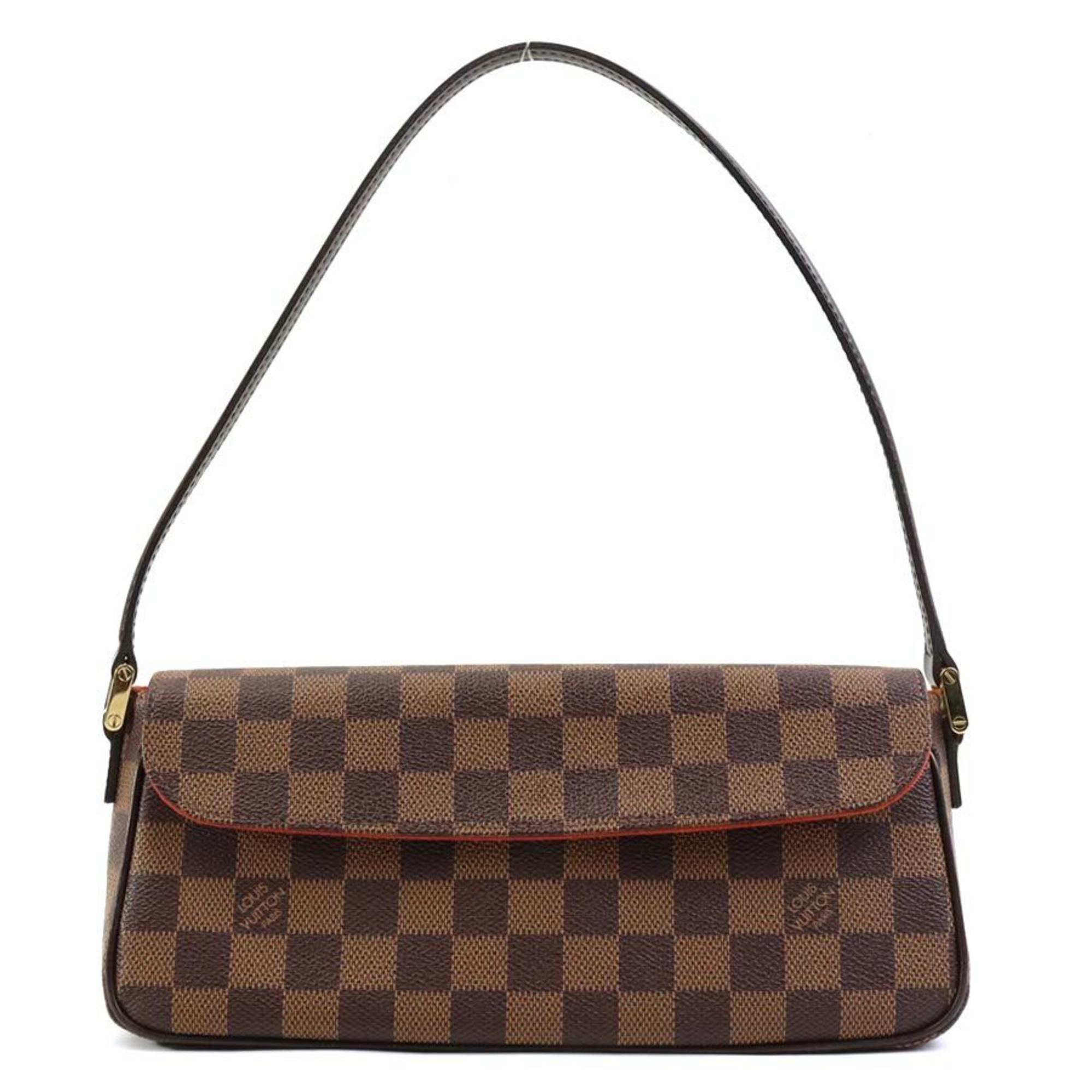 Louis Vuitton Brown Damier Canvas Shoulder Bag (Pre-Owned)