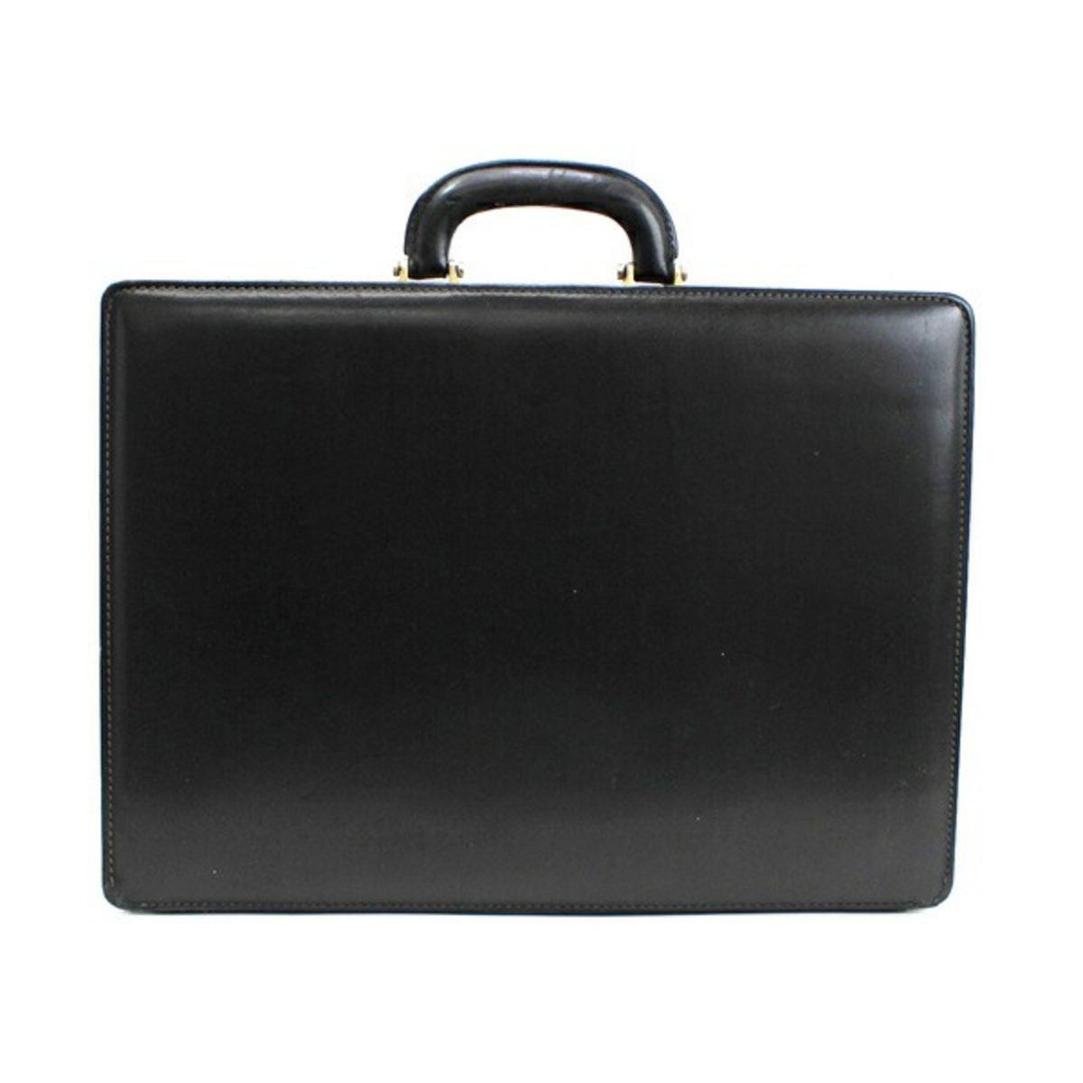 Loewe Black Leather Attaché Case (Pre-Owned)