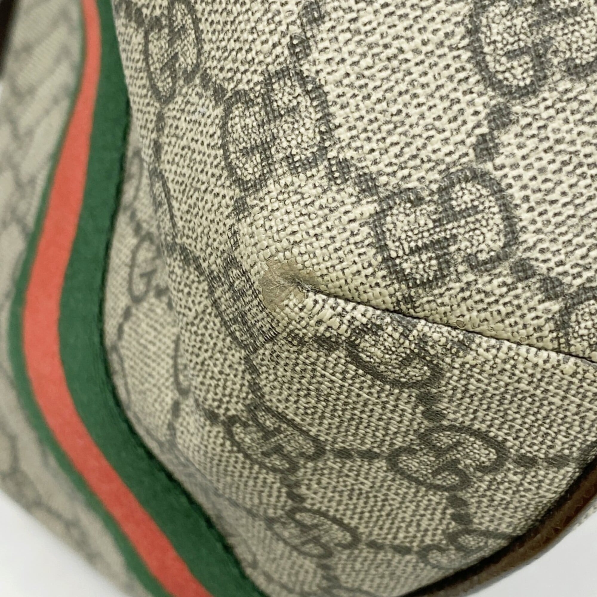 Gucci Brown Pvc Shoulder Bag (Pre-Owned)