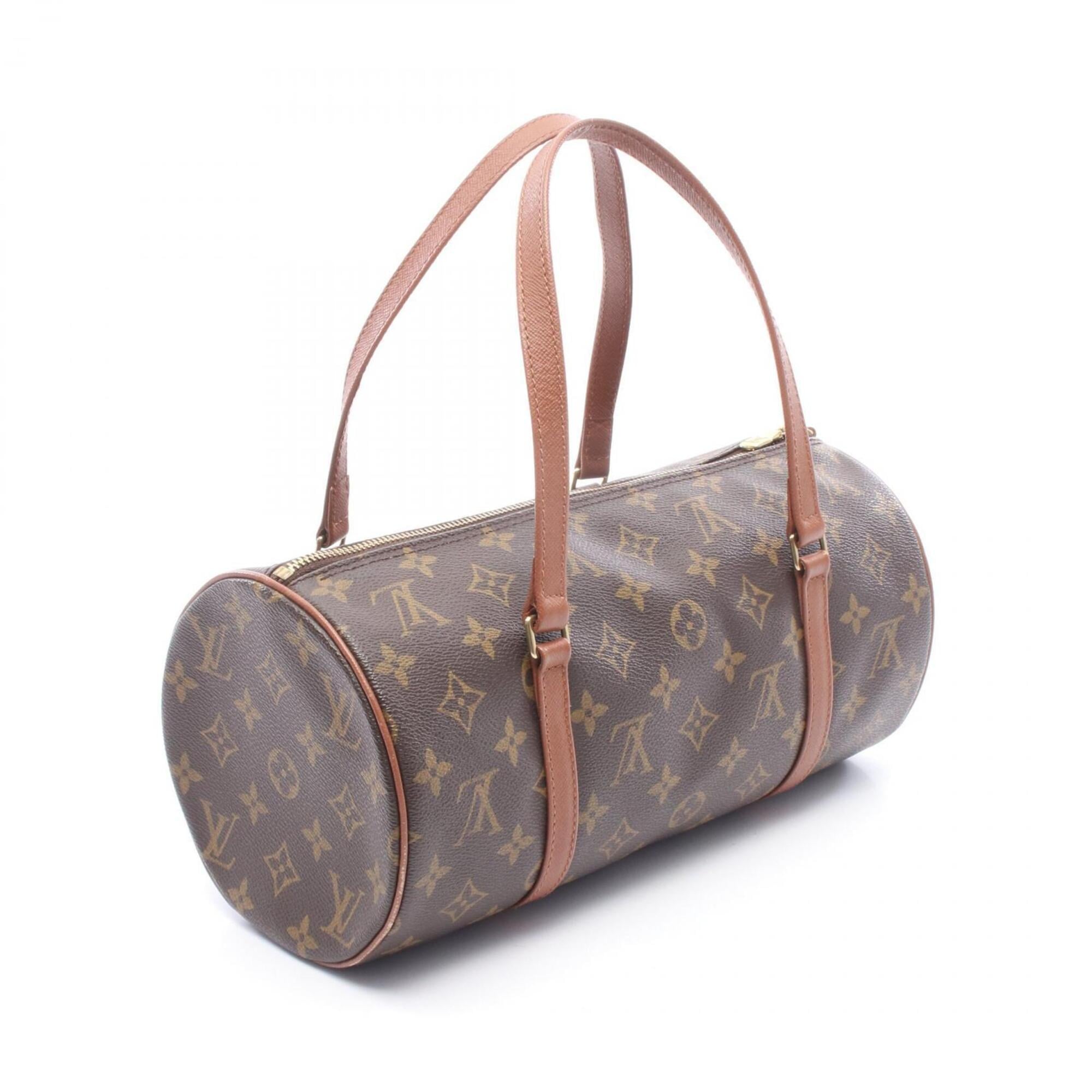 Louis Vuitton Brown Monogram Coated Canvas Handbag (Pre-Owned)