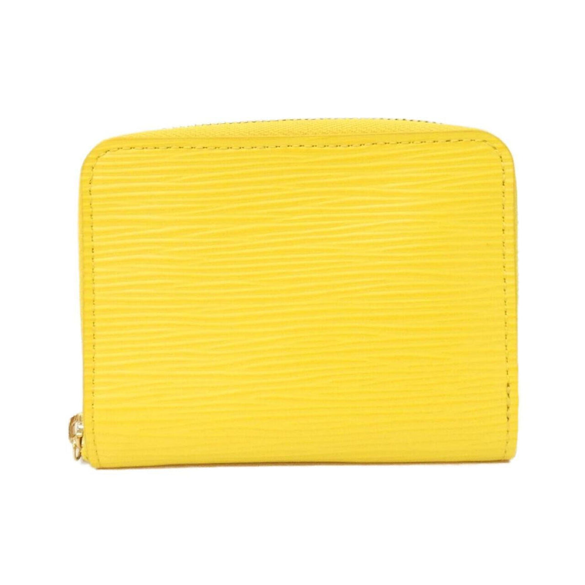 Louis Vuitton Yellow Leather Coin Purse/Coin Case (Pre-Owned)