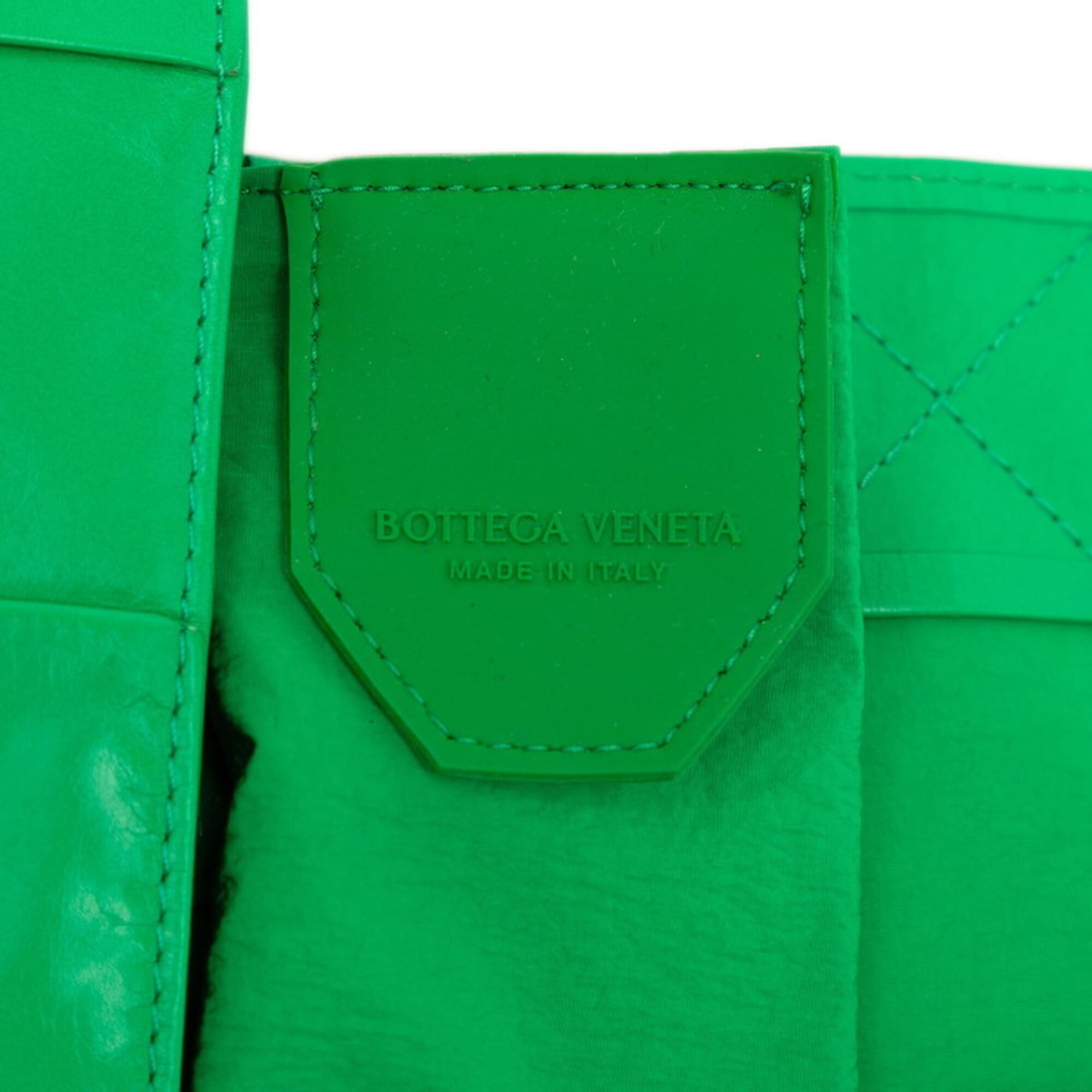 Bottega Veneta Green Leather Fanny Pack Sling Bag (Pre-Owned)