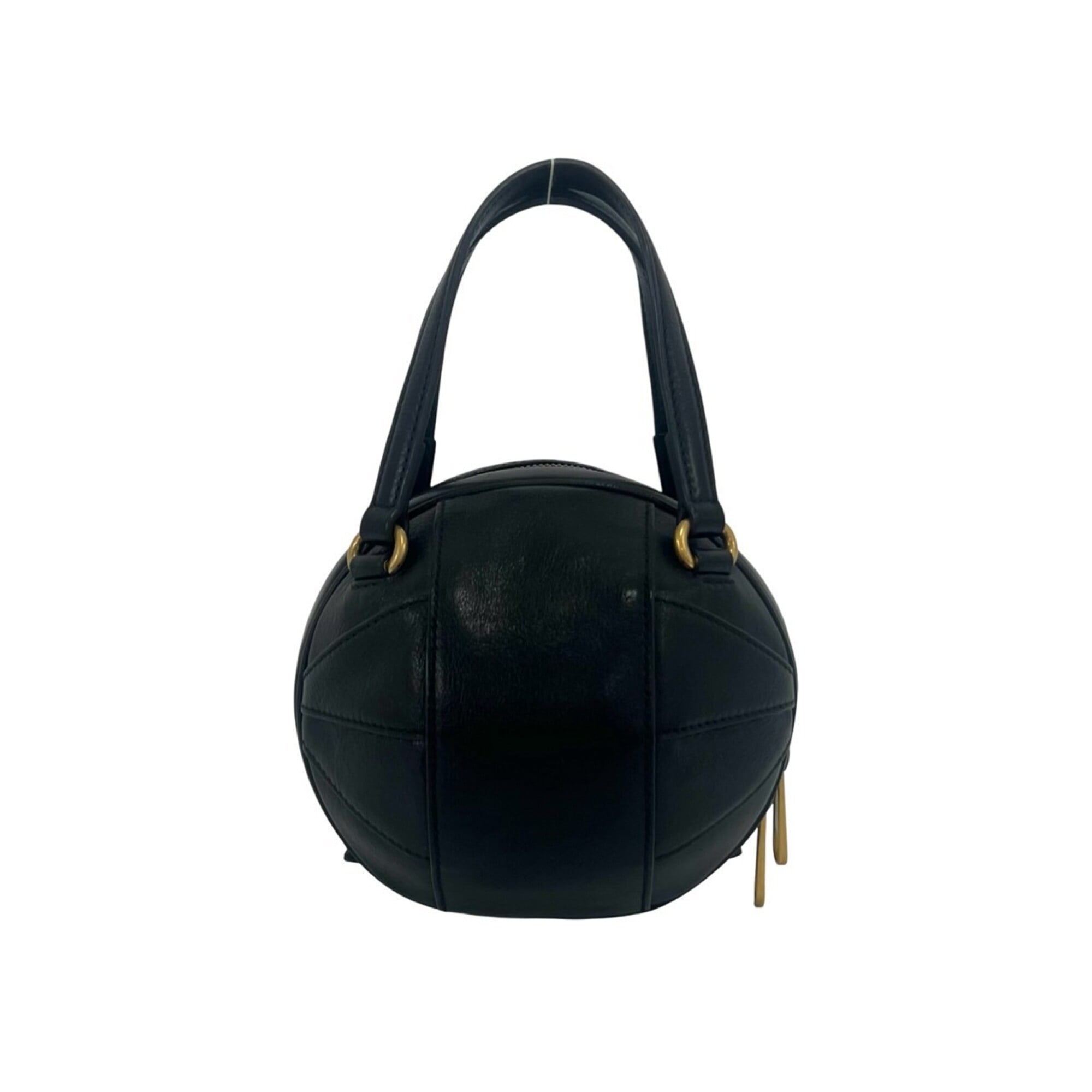Gucci Black Leather Handbag Shoulder Bag (Pre-Owned)