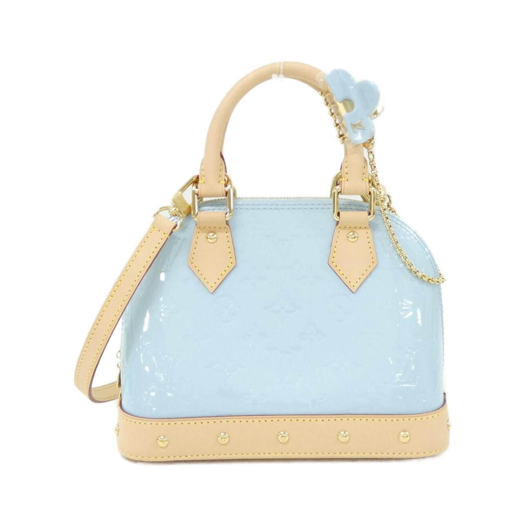 Louis Vuitton Blue Vernis Handbag (Pre-Owned)
