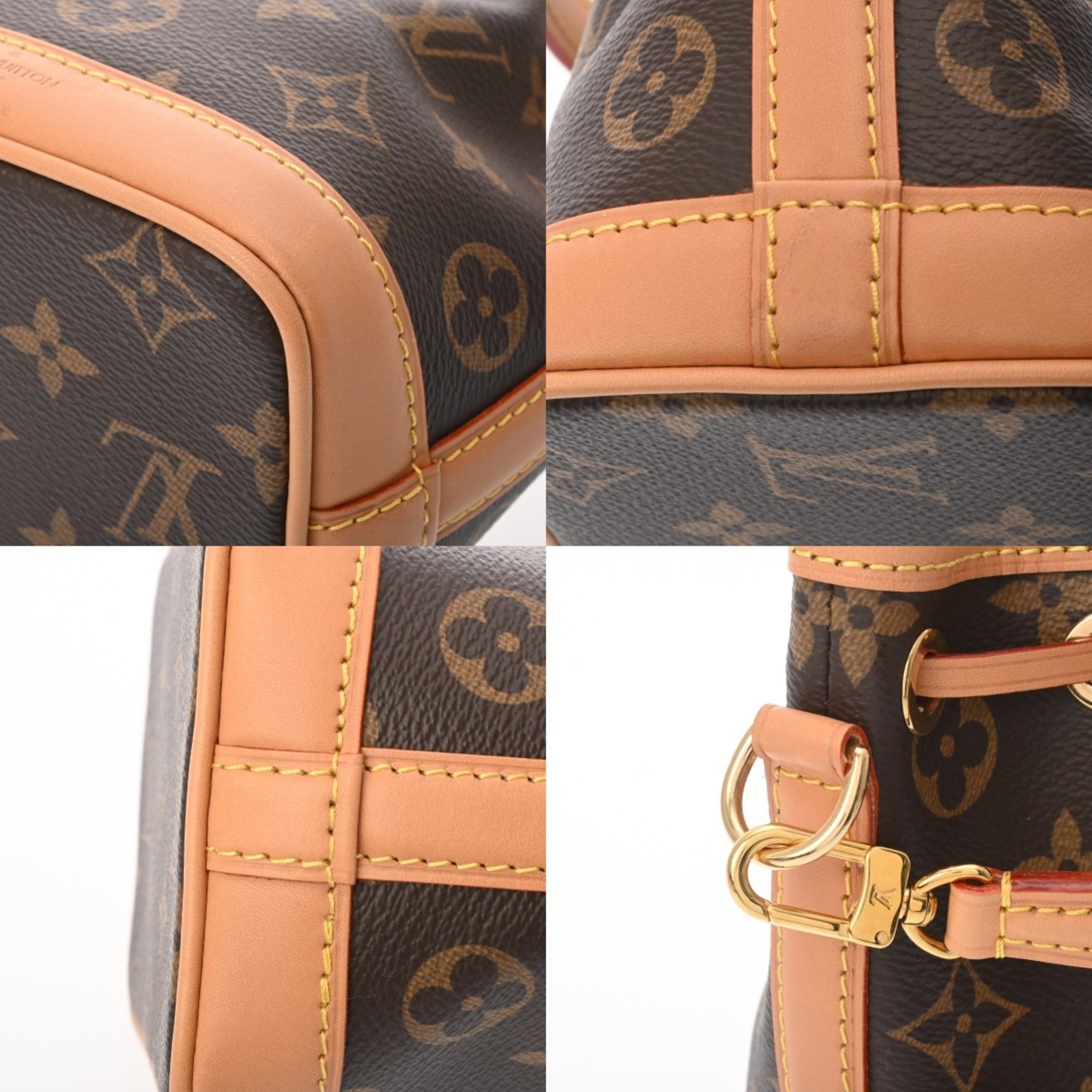 Louis Vuitton Brown Monogram Canvas Shoulder Bag (Pre-Owned)