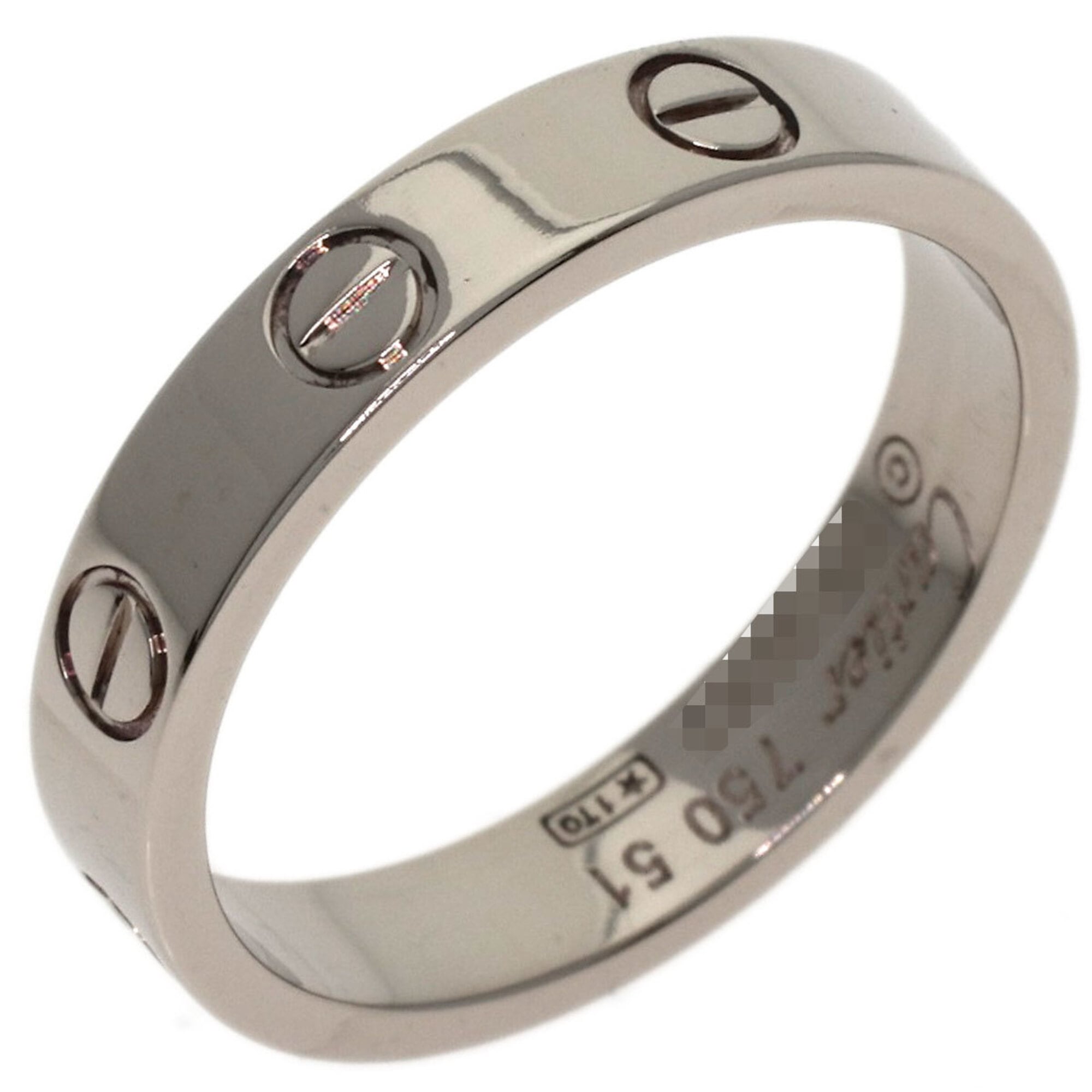 Cartier White Gold (18K) Band Ring (Pre-Owned)