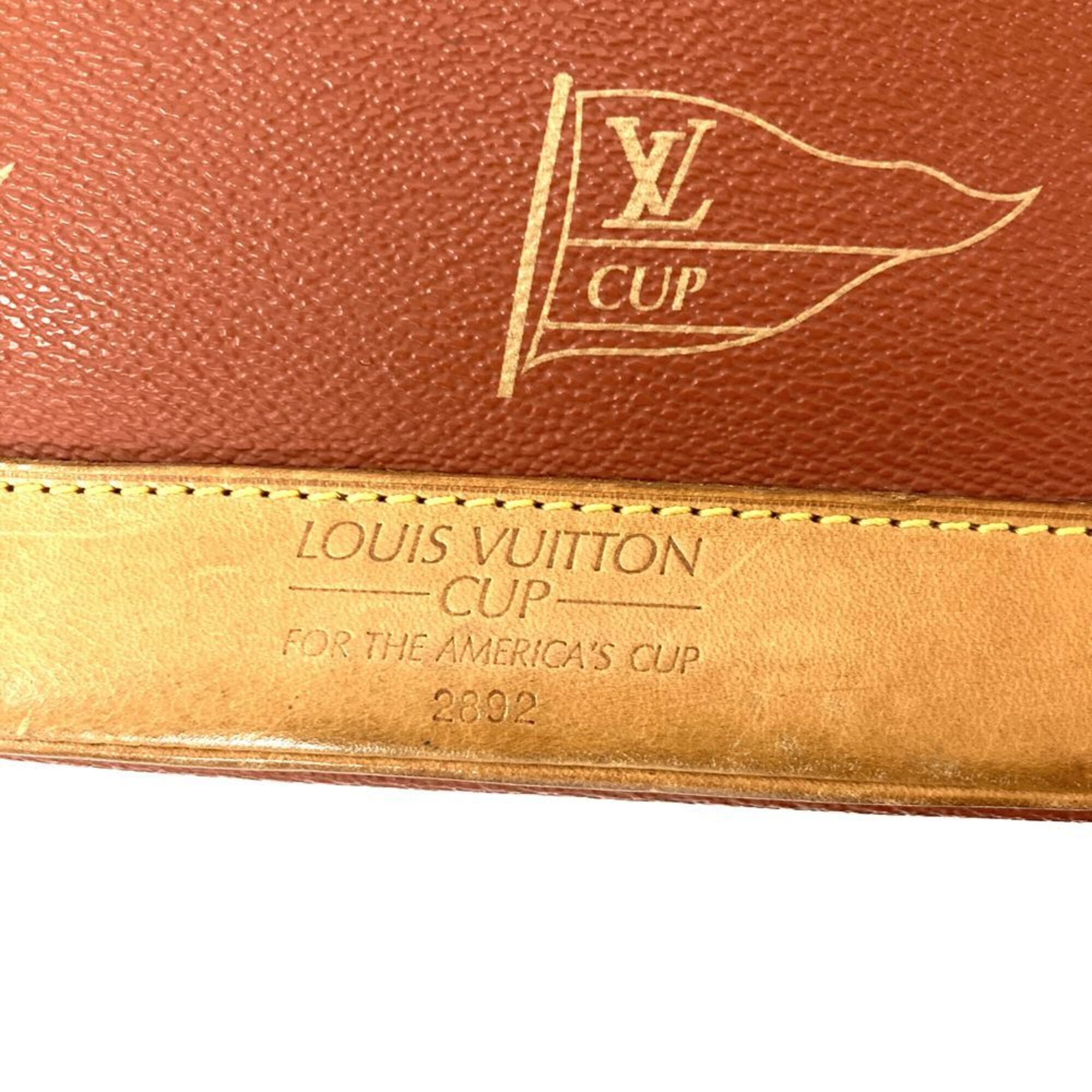 Louis Vuitton Brown Pvc Shoulder Bag (Pre-Owned)