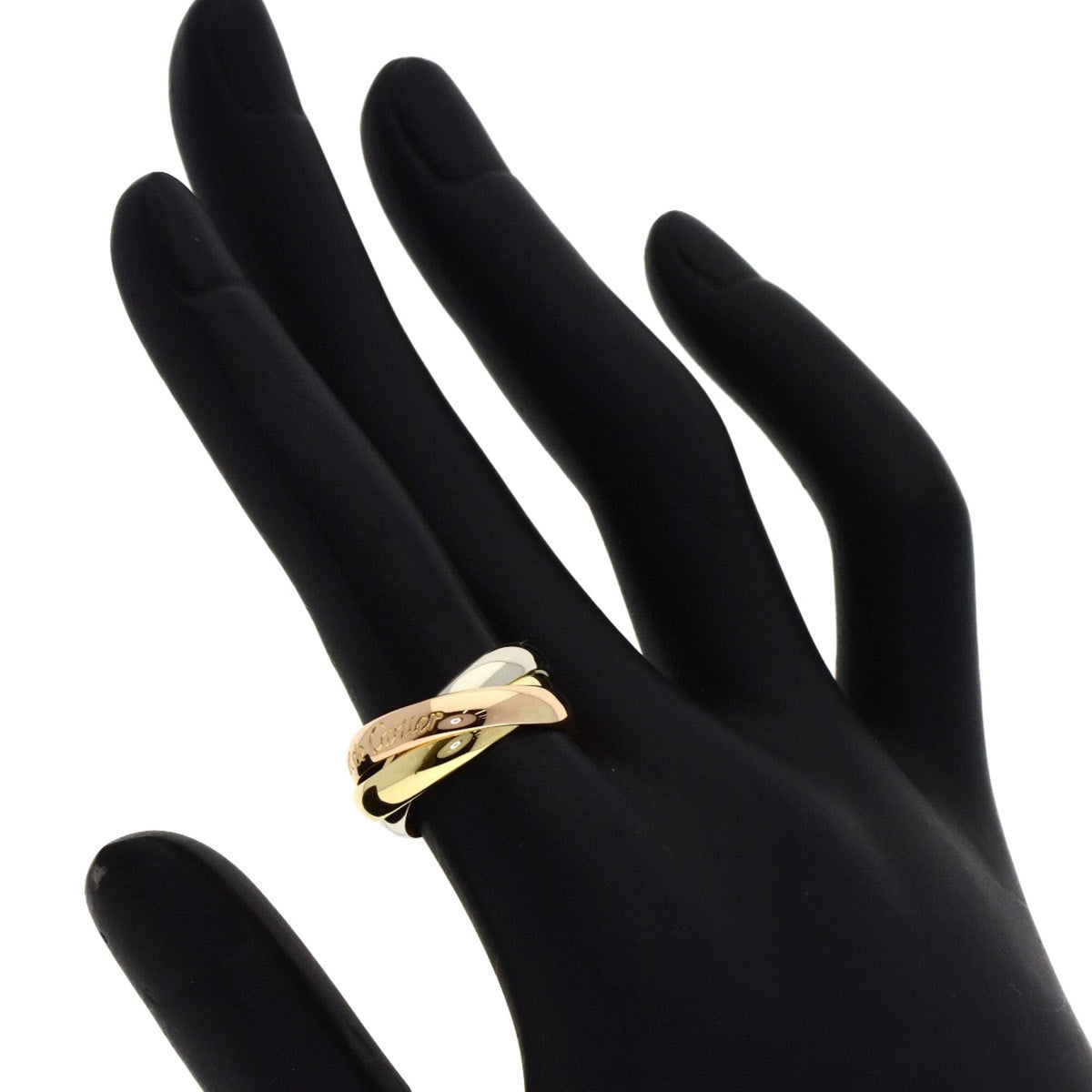 Cartier Yellow Gold (18K) Pink Gold (18K) White Gold (18K) Band Ring (Pre-Owned)