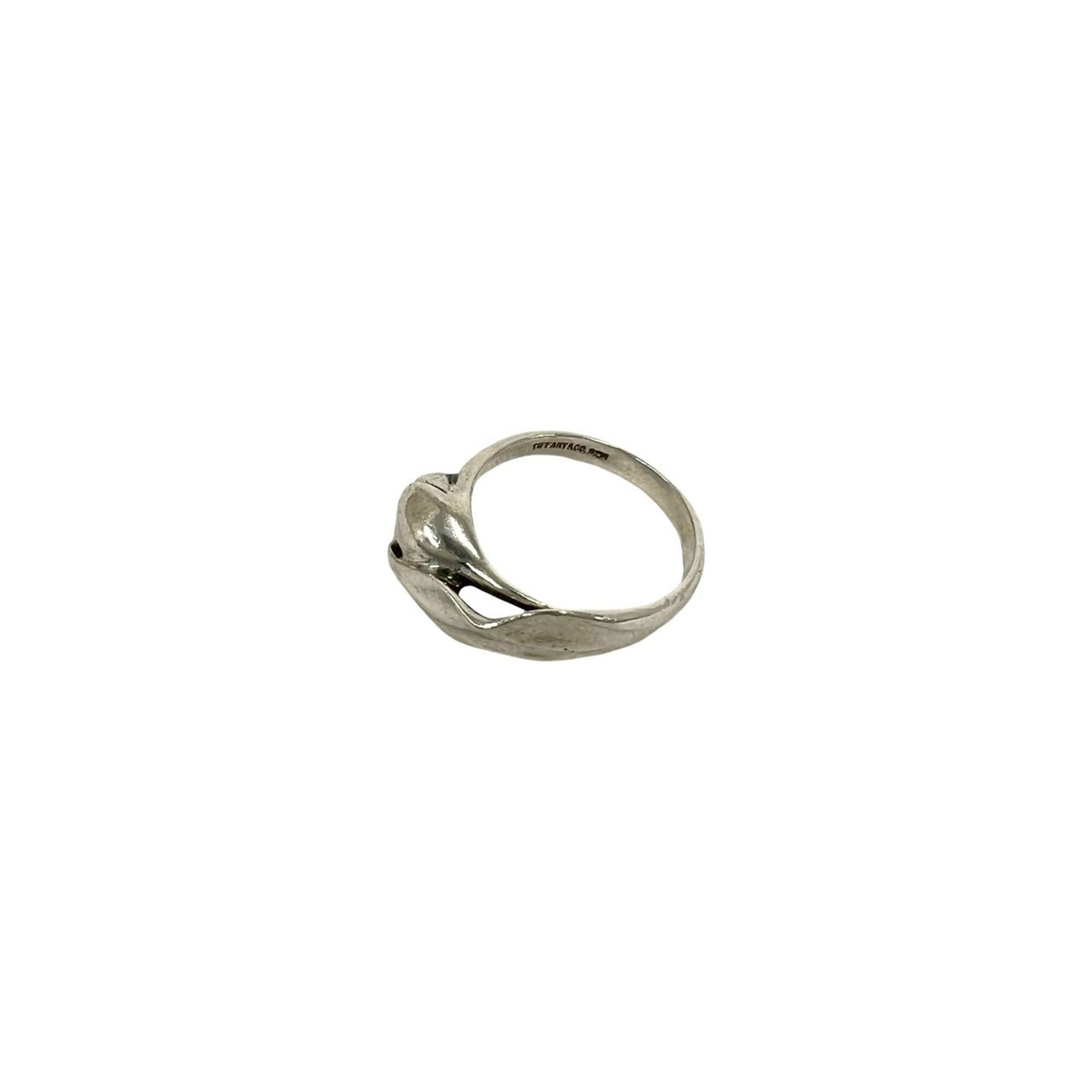 Tiffany Silver Silver 925 Band Ring (Pre-Owned)