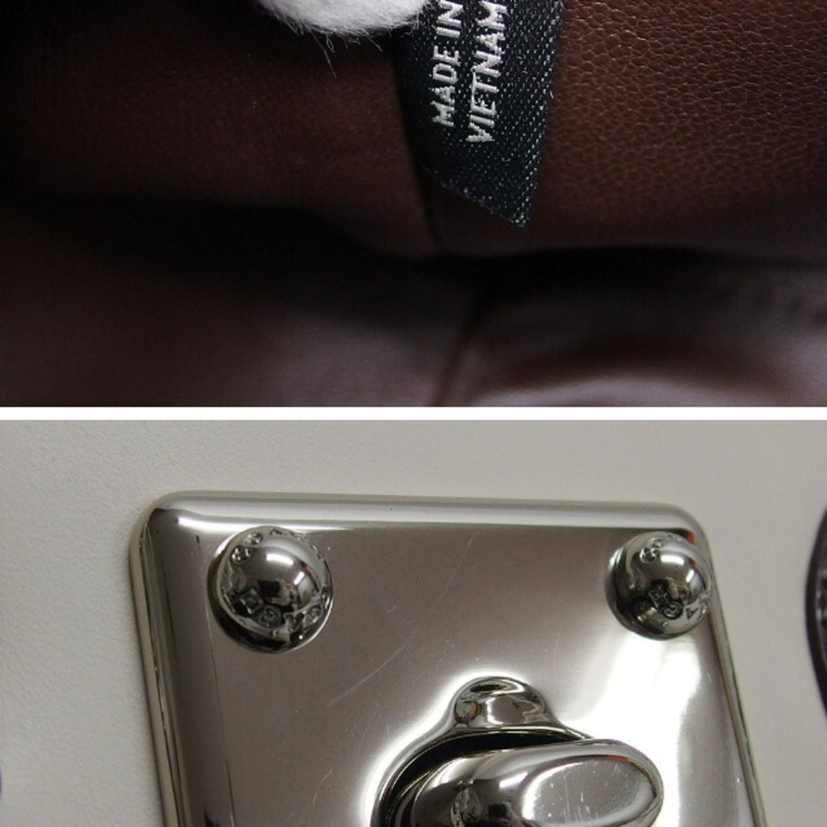 Coach Ivory White Leather Handbag Shoulder Bag (Pre-Owned)