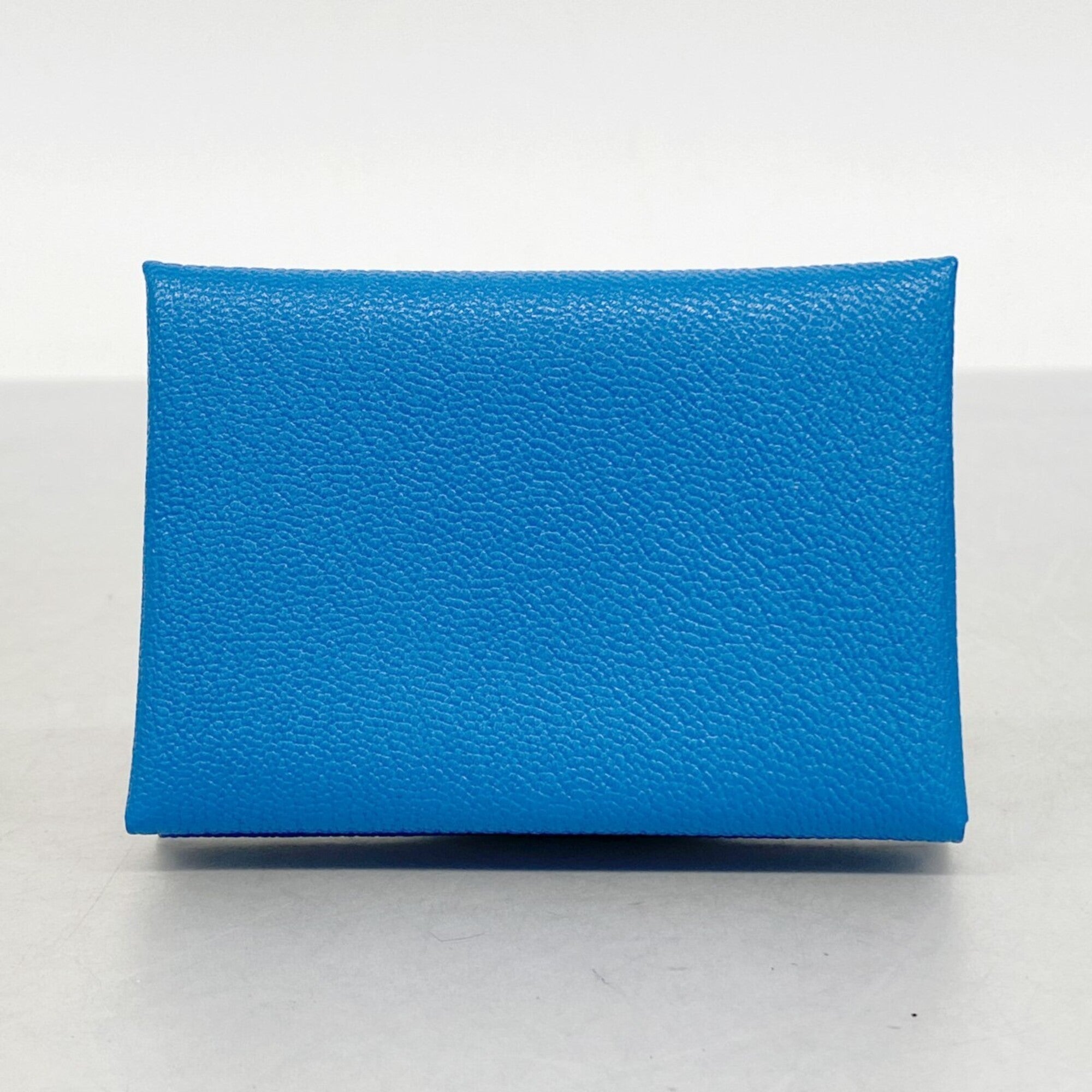 Hermes Mint Green Chevre Myzore Leather Coin Purse/Coin Case (Pre-Owned)