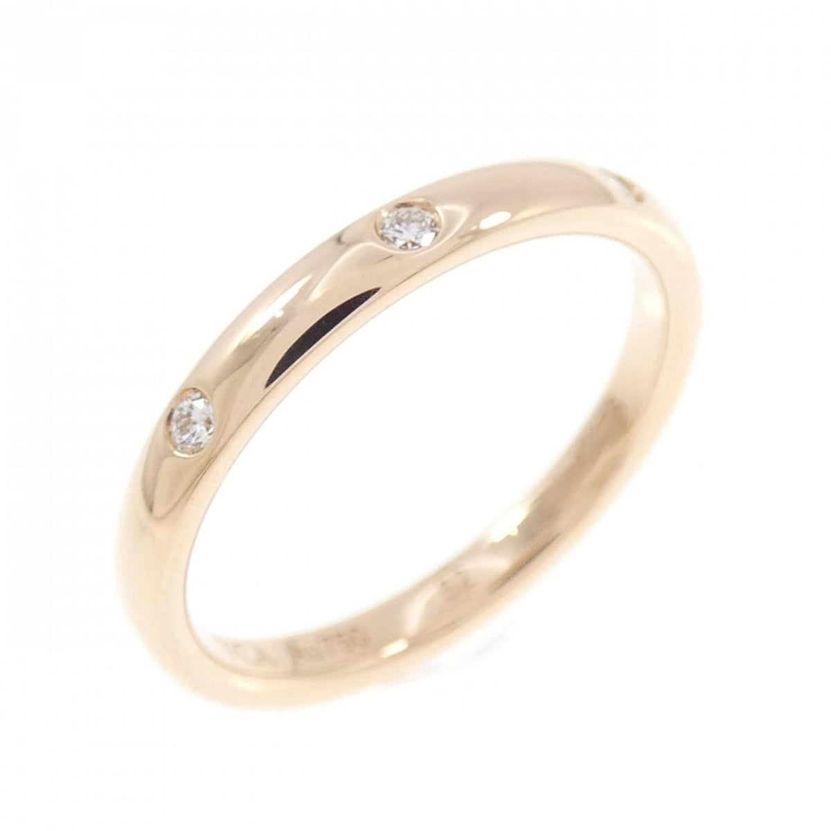 Van Cleef & Arpels Pink Gold (18K) Band Ring (Pre-Owned)