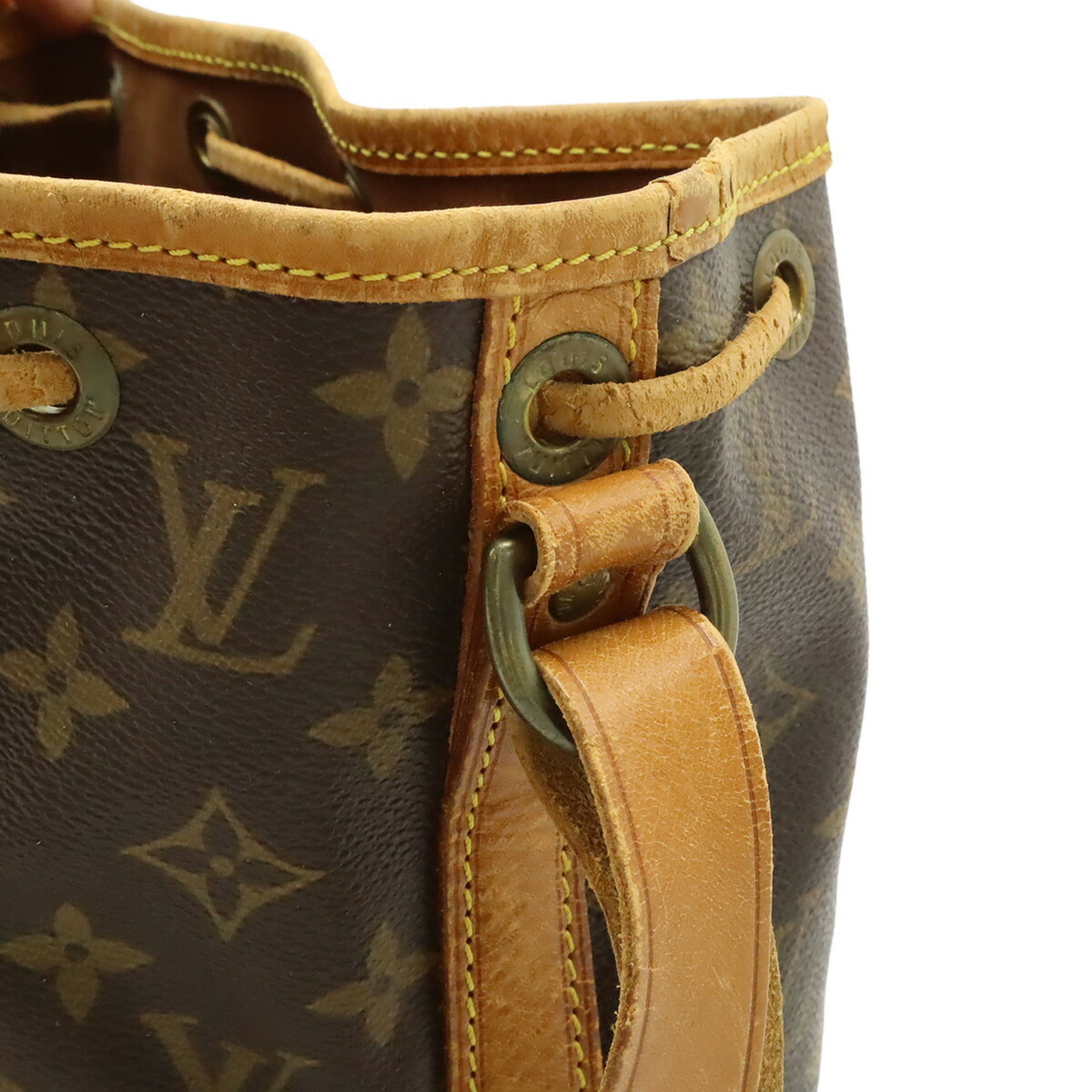 Louis Vuitton Brown Monogram Canvas Pvc Coated Canvas Shoulder Bag (Pre-Owned)
