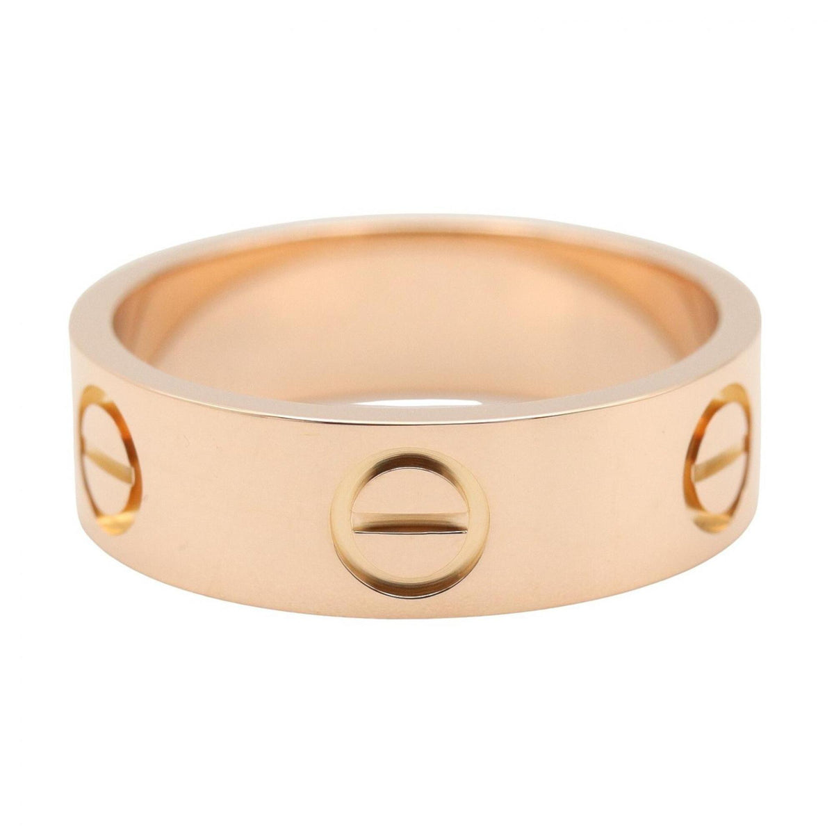 Cartier Pink Gold Pink Gold (18K) Band Ring (Pre-Owned)