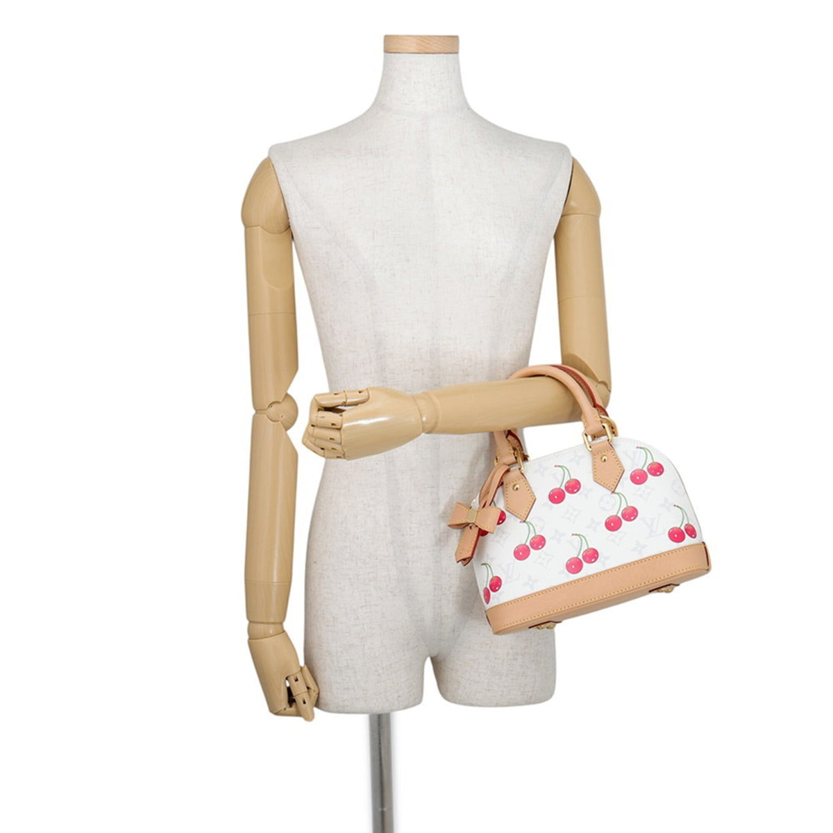 Louis Vuitton Monogram Cherry Monogram Cherry White Handbag Shoulder Bag (Pre-Owned)