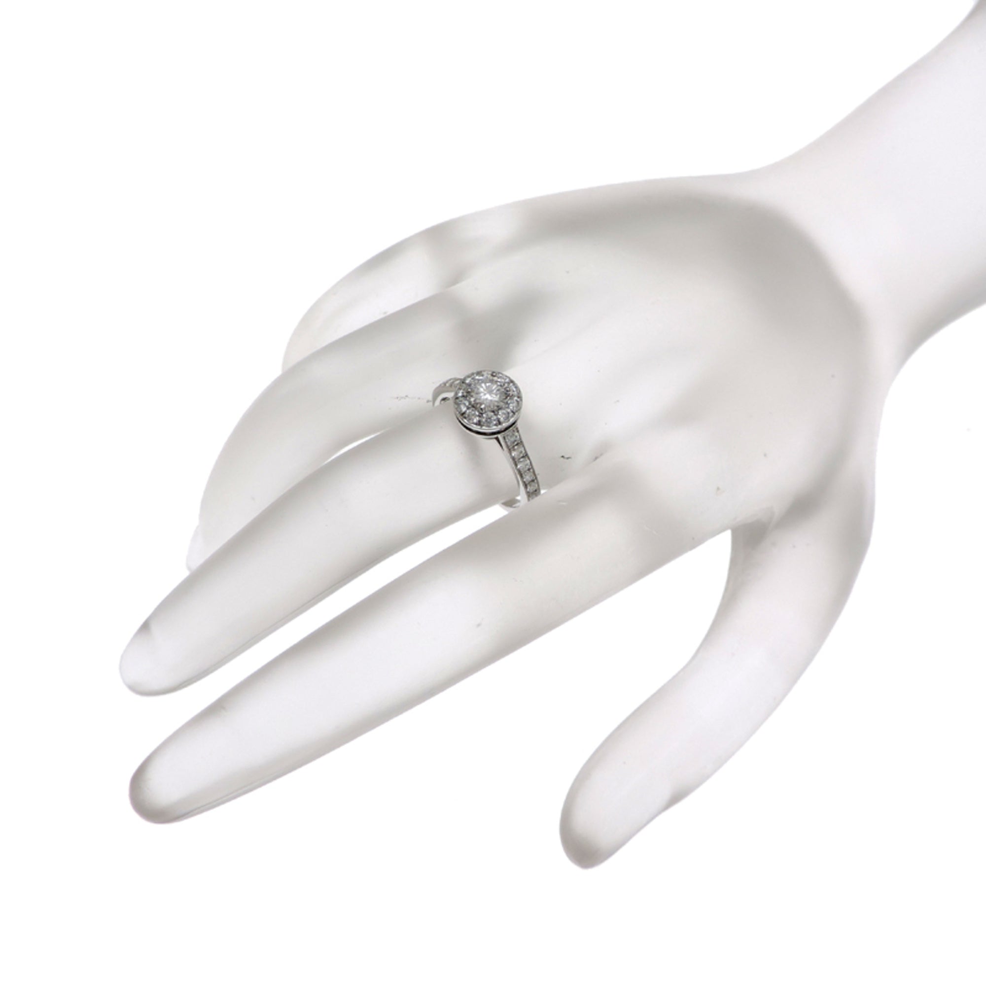 Van Cleef & Arpels Platinum 950 Band Ring (Pre-Owned)