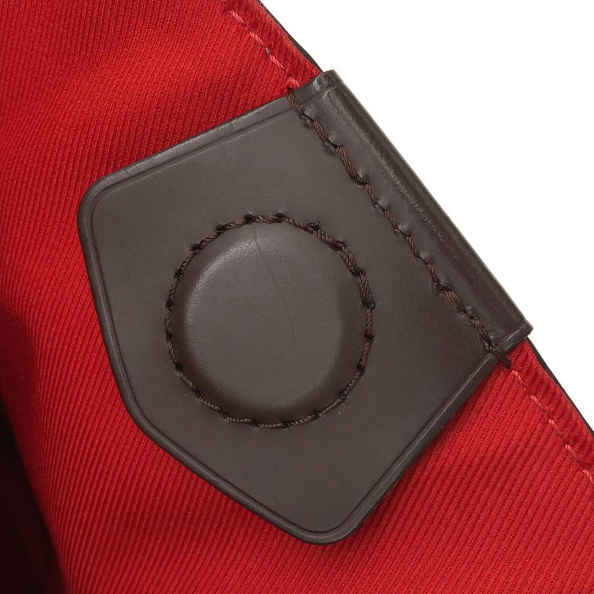 Louis Vuitton Brown Coated Canvas Shoulder Bag (Pre-Owned)